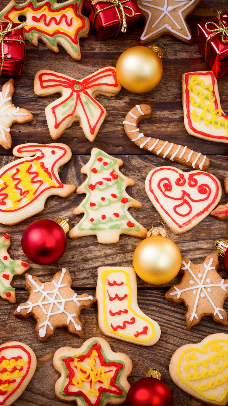 Le Jour De Noël, Noël, Ornement de Noël, Décoration de Noël, Aliment. Wallpaper in 750x1334 Resolution