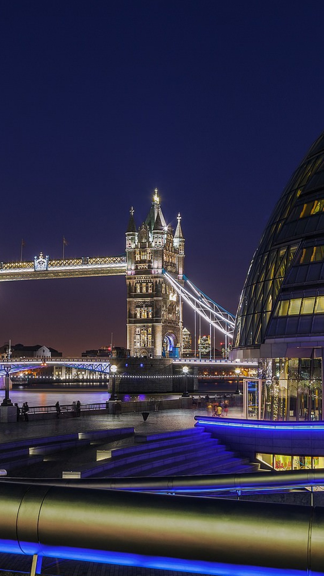 塔桥, 泰晤士河, 里程碑, 城市, 资本市 壁纸 1080x1920 允许