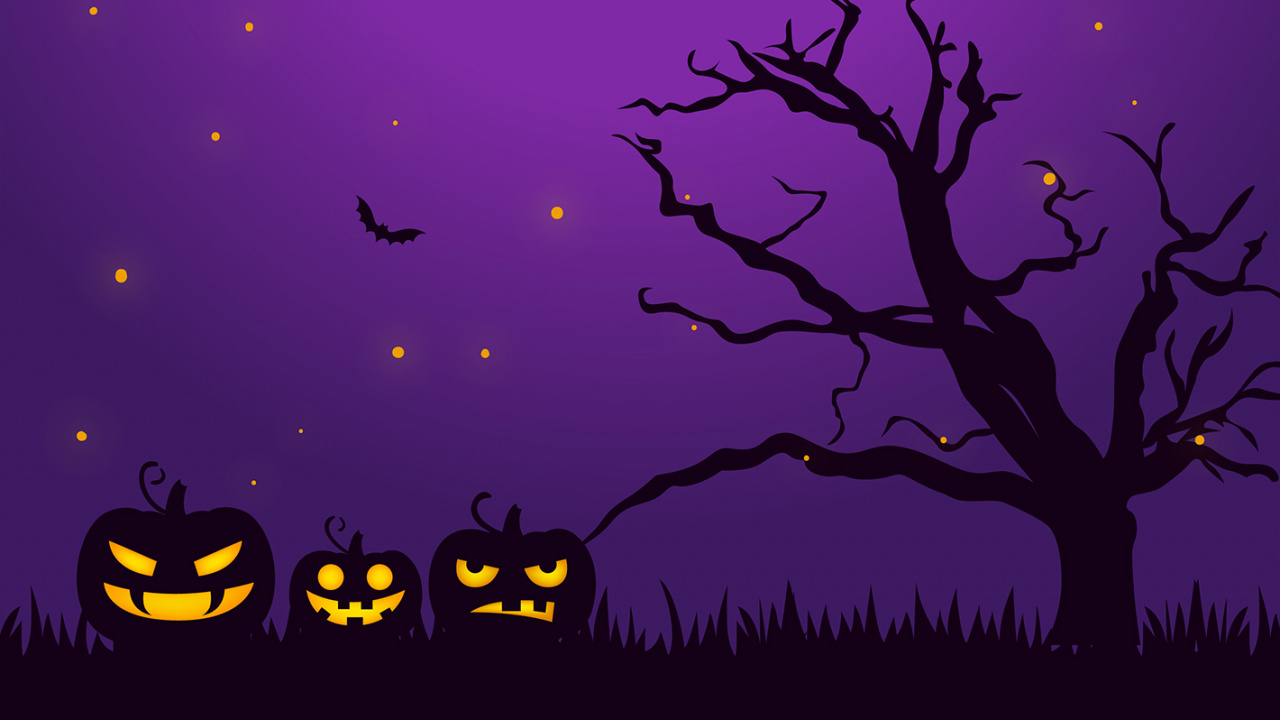 Helloween, Événement, Atmosphère, Objet Astronomique, Purple. Wallpaper in 1280x720 Resolution