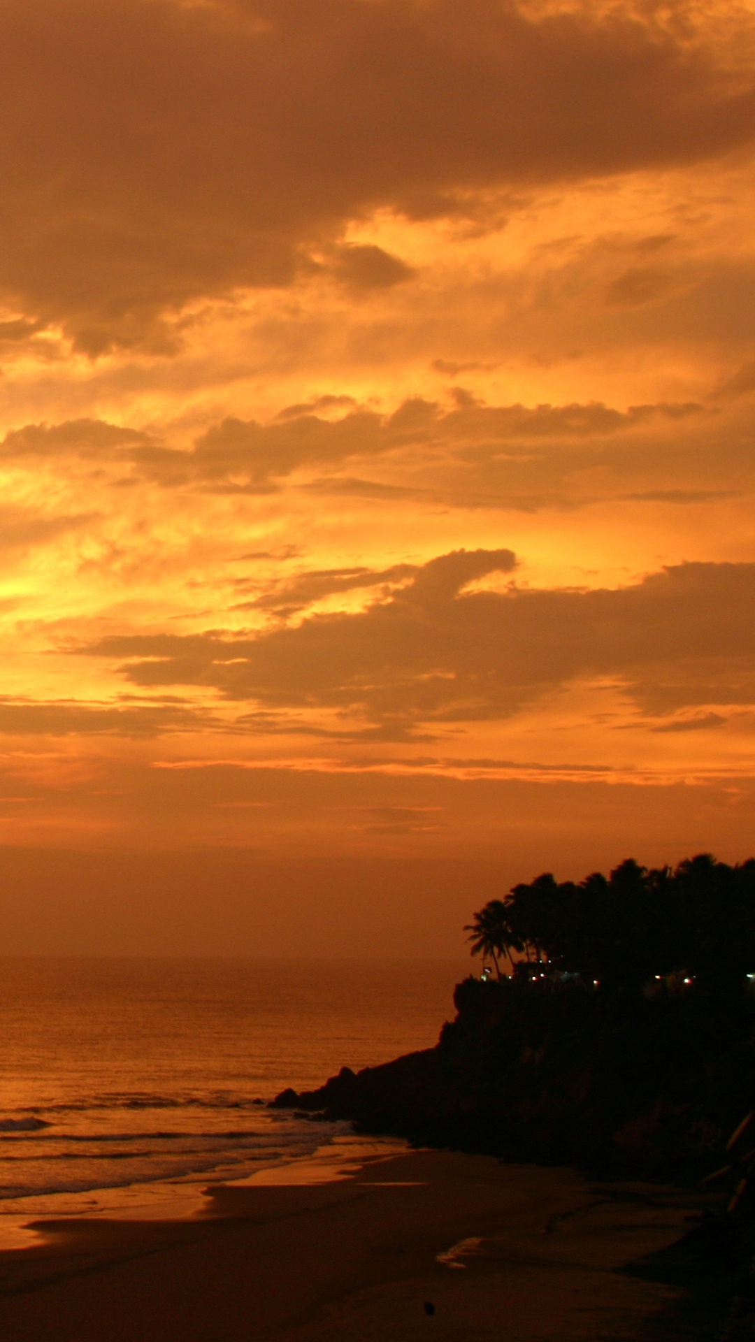 Body of Water Under Cloudy Sky During Sunset. Wallpaper in 1080x1920 Resolution