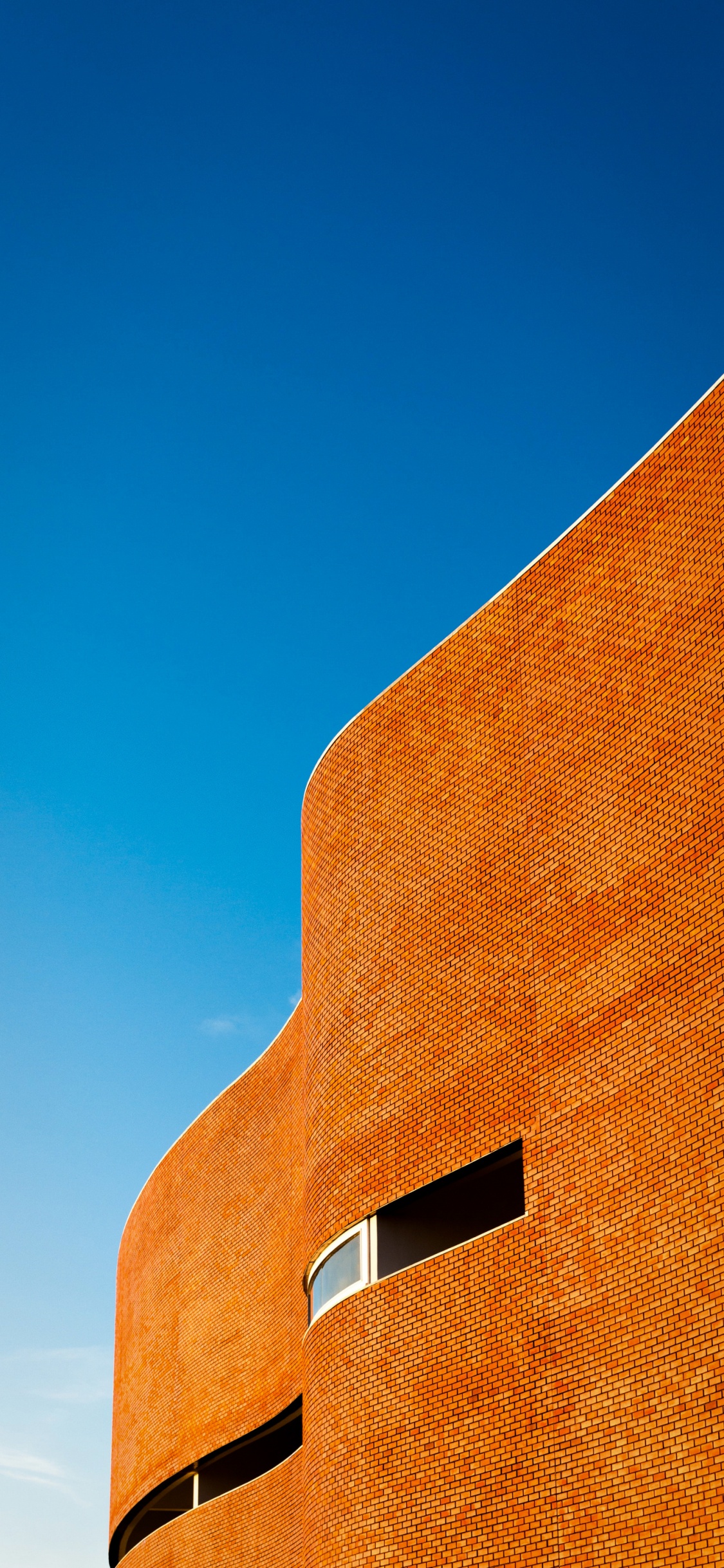 Arquitectura, Diseño, Edificio, Faade, Naranja. Wallpaper in 1125x2436 Resolution