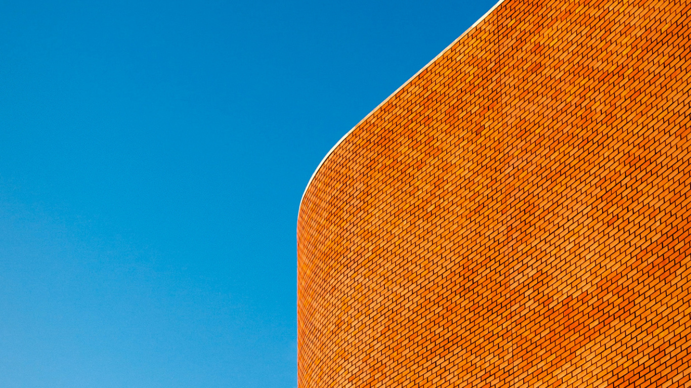 Arquitectura, Diseño, Edificio, Faade, Naranja. Wallpaper in 1366x768 Resolution