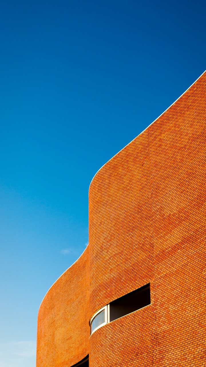 Arquitectura, Diseño, Edificio, Faade, Naranja. Wallpaper in 720x1280 Resolution