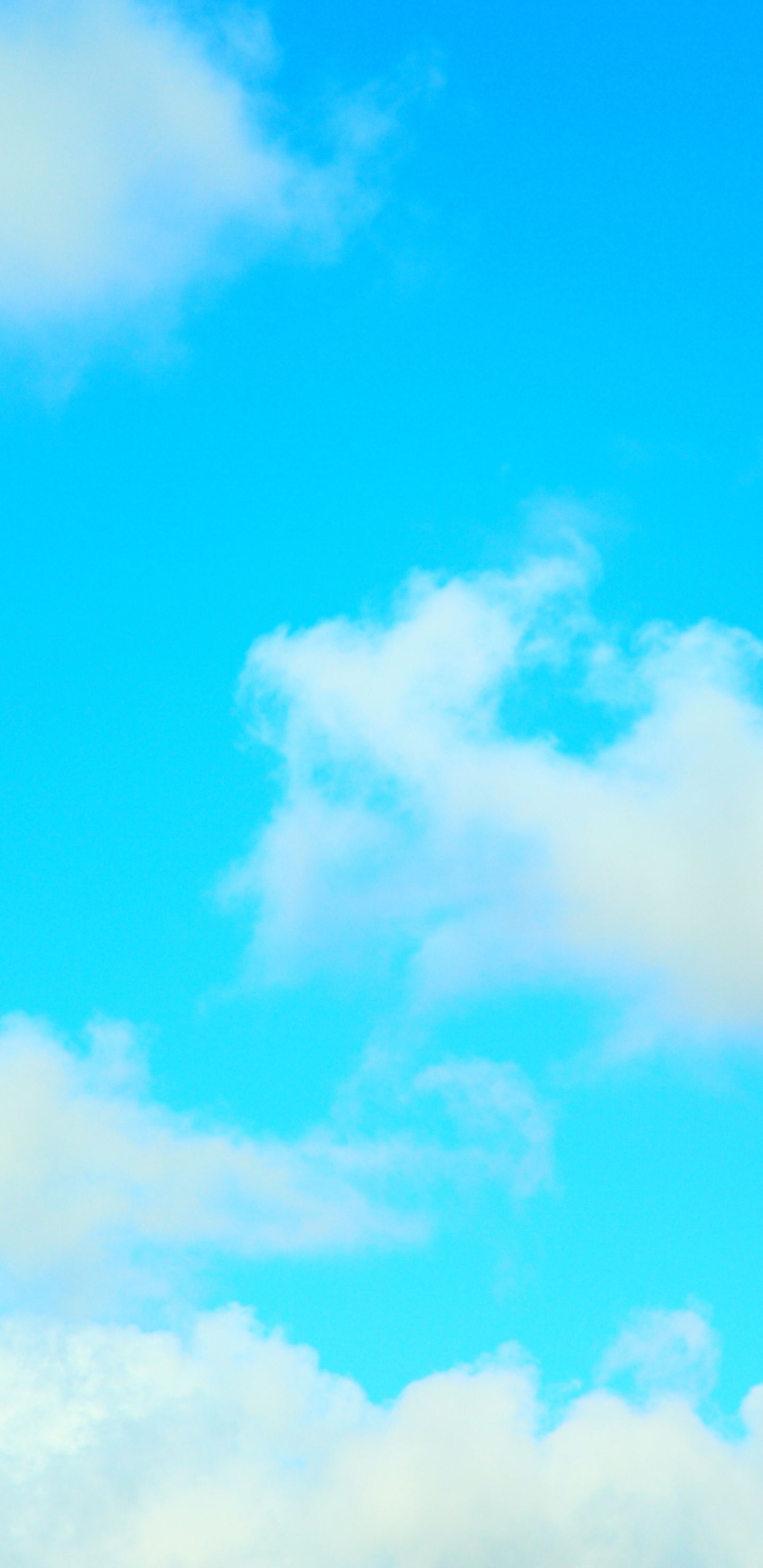 Nubes Blancas y Cielo Azul Durante el Día. Wallpaper in 1440x2960 Resolution