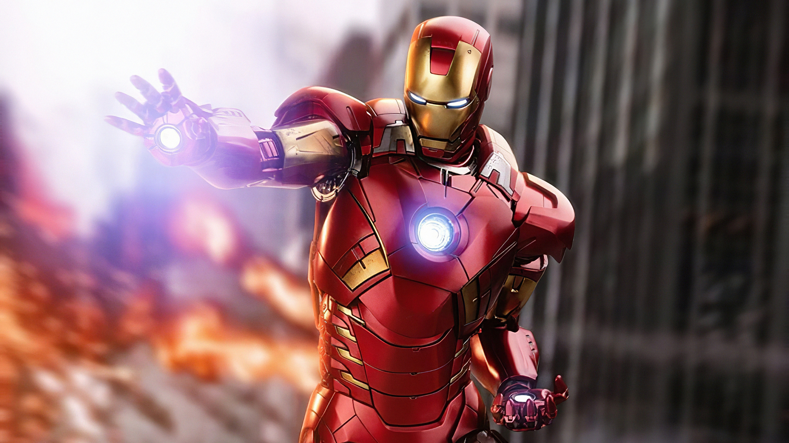 Robot Rojo y Negro en Fotografía de Cerca. Wallpaper in 2560x1440 Resolution