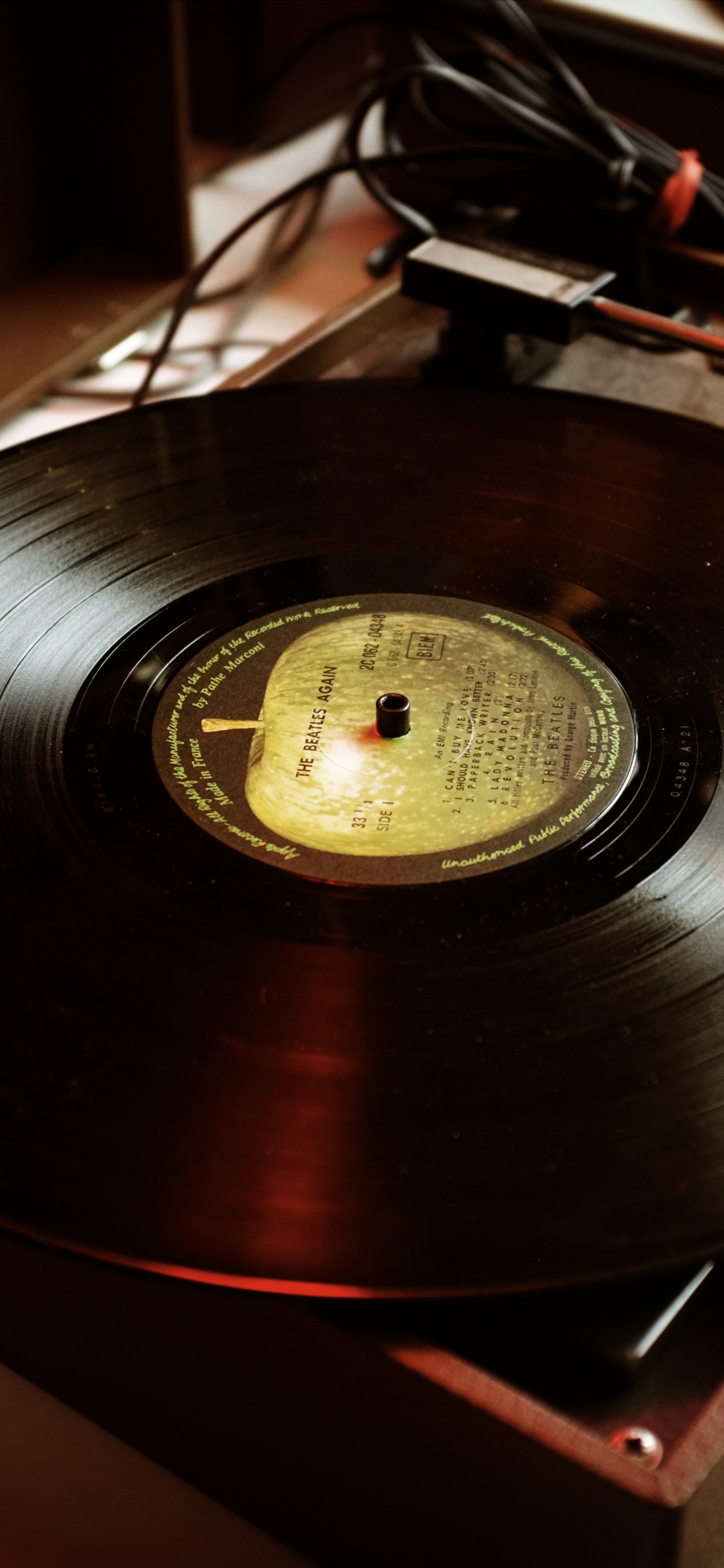 Schallplatte, Gramophone Record, Technologie, Hightech. Wallpaper in 1125x2436 Resolution