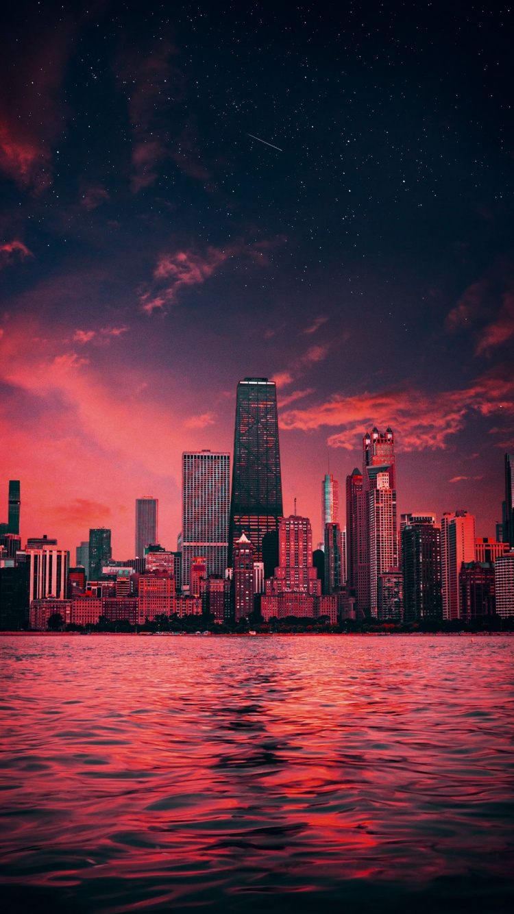 Agua, Edificio, Ambiente, Afterglow, Naturaleza. Wallpaper in 750x1334 Resolution