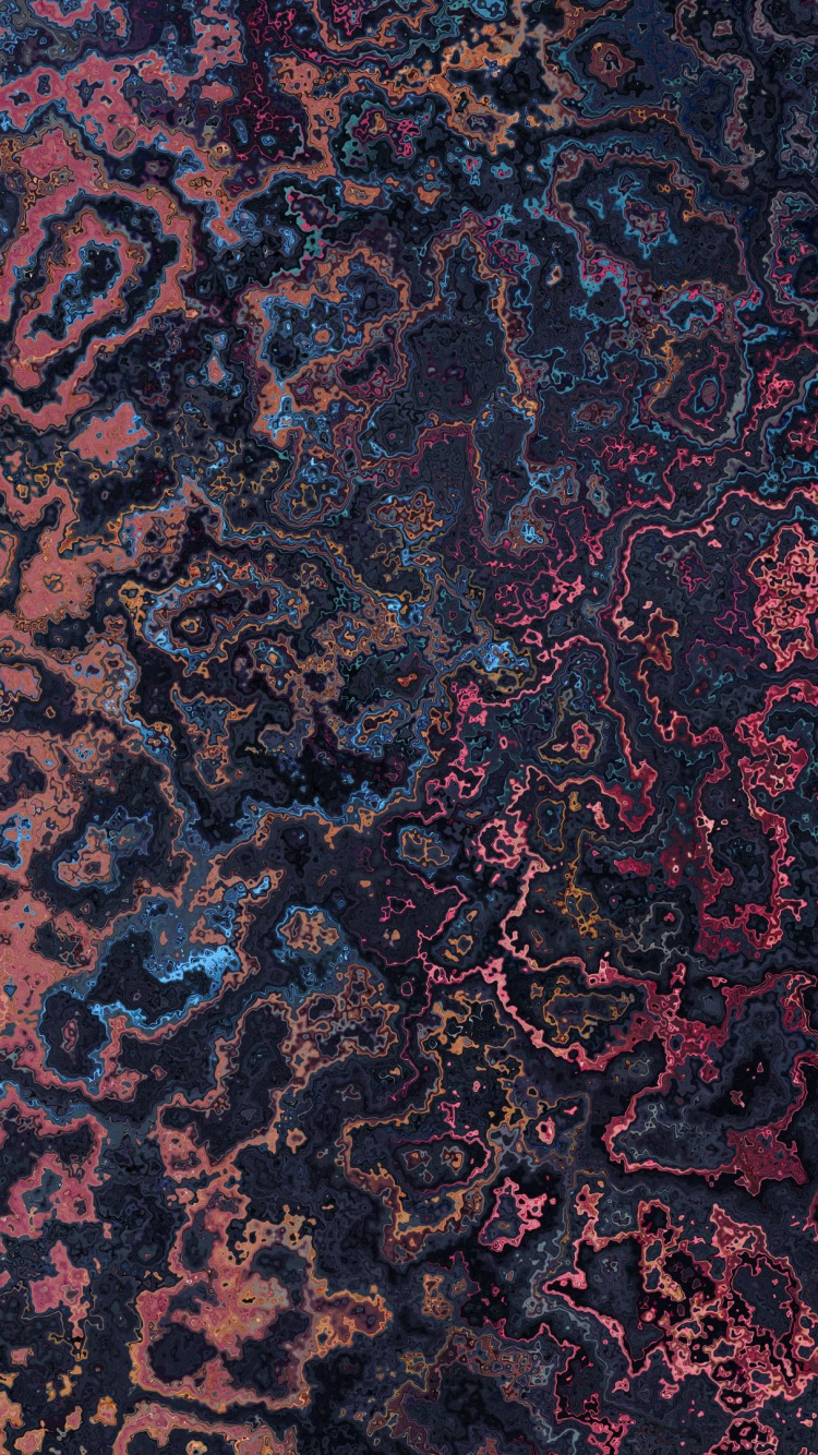 Texture, Visual Arts, Fractal Art, Art, Art Paint. Wallpaper in 750x1334 Resolution