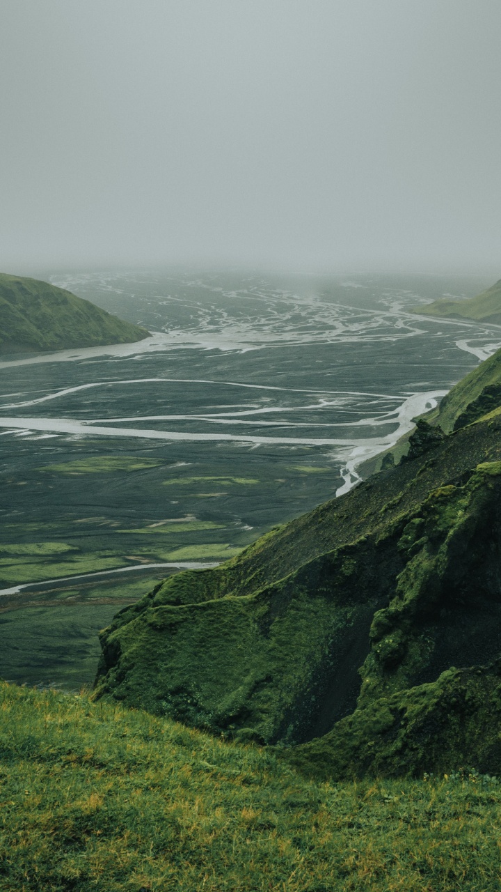 Highland, Green, Les Reliefs Montagneux, Prairie, Colline. Wallpaper in 720x1280 Resolution