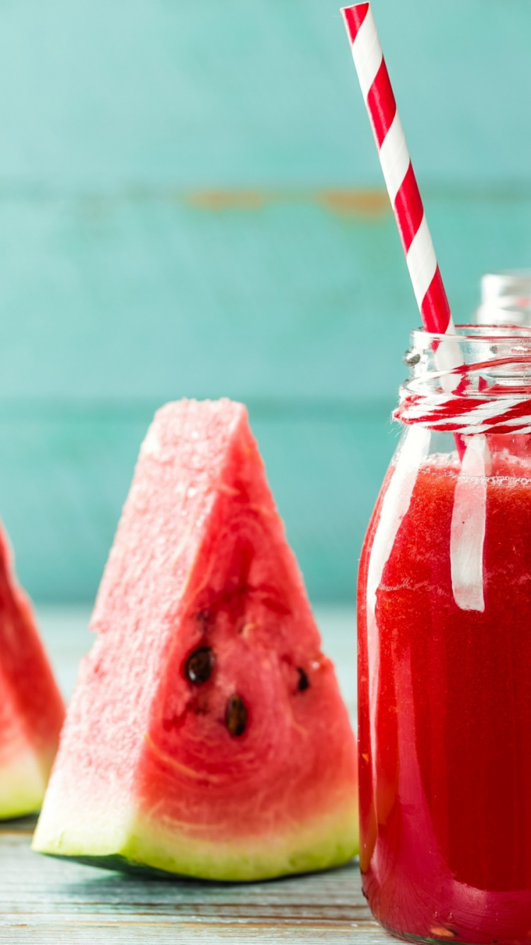 Jus, Smoothie, Pastèque, Fruits, Cantaloup. Wallpaper in 750x1334 Resolution