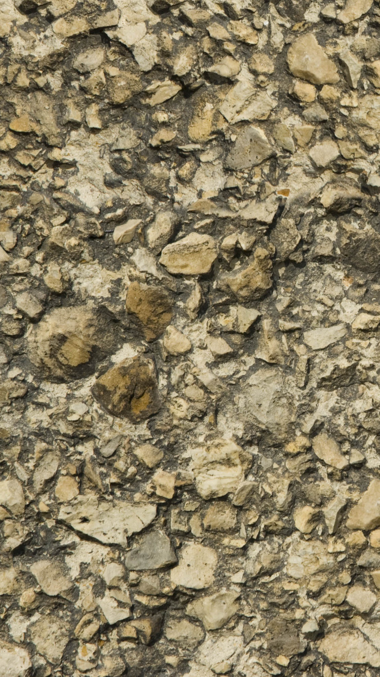 Brown and Black Stone Fragments. Wallpaper in 750x1334 Resolution