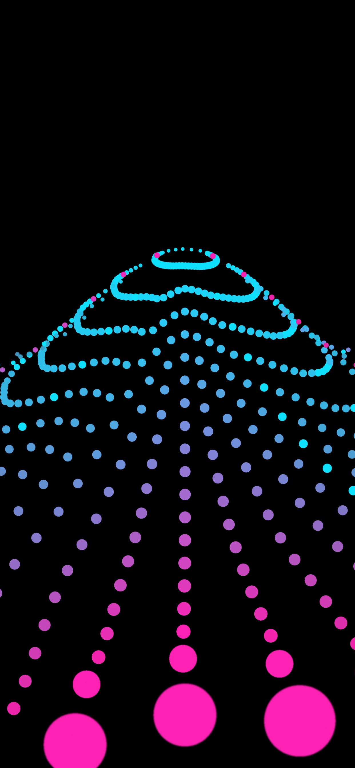 Cercle, Manche, Symétrie, de Teintes et de Nuances, Art. Wallpaper in 1242x2688 Resolution