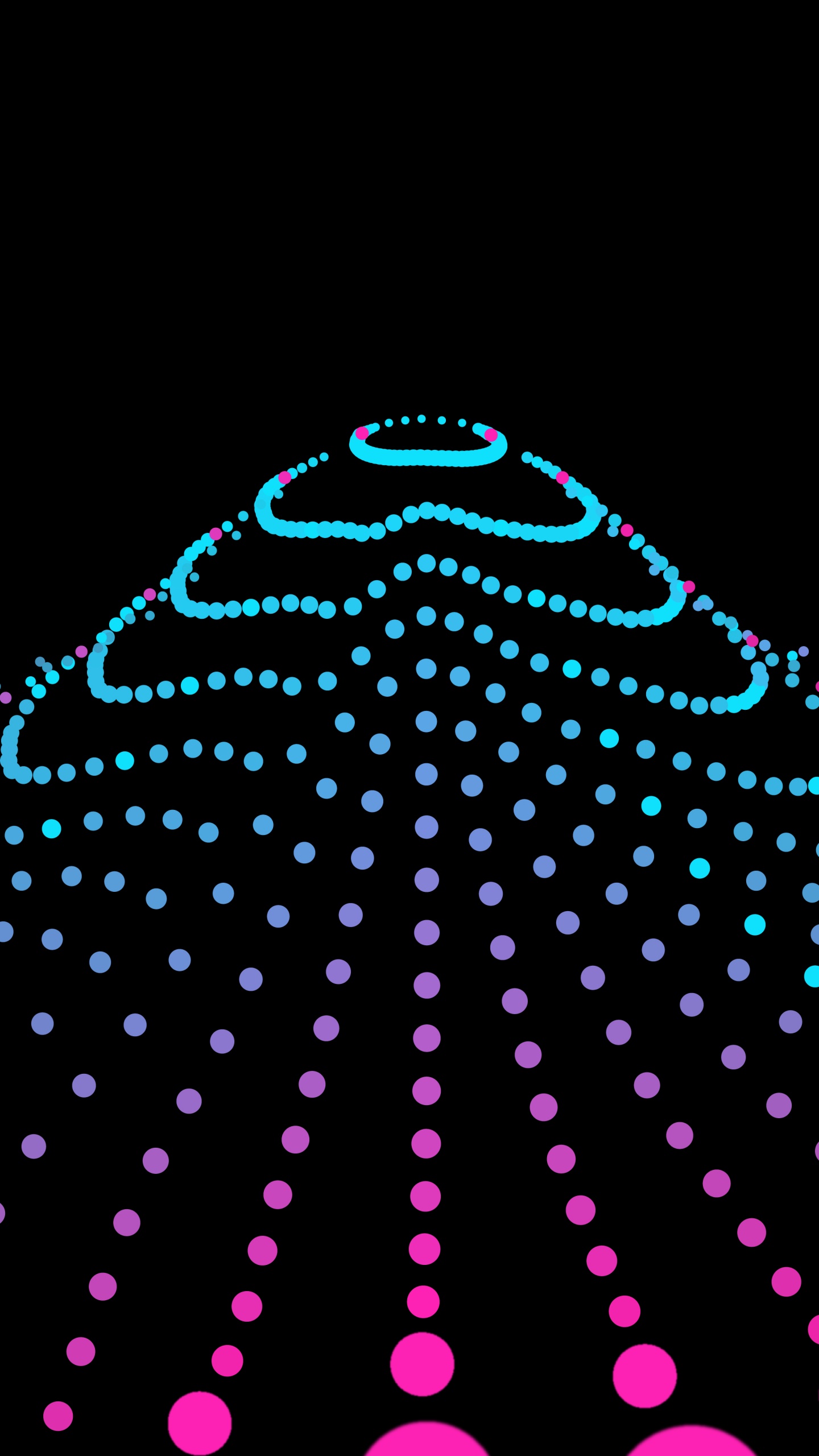 Cercle, Manche, Symétrie, de Teintes et de Nuances, Art. Wallpaper in 1440x2560 Resolution