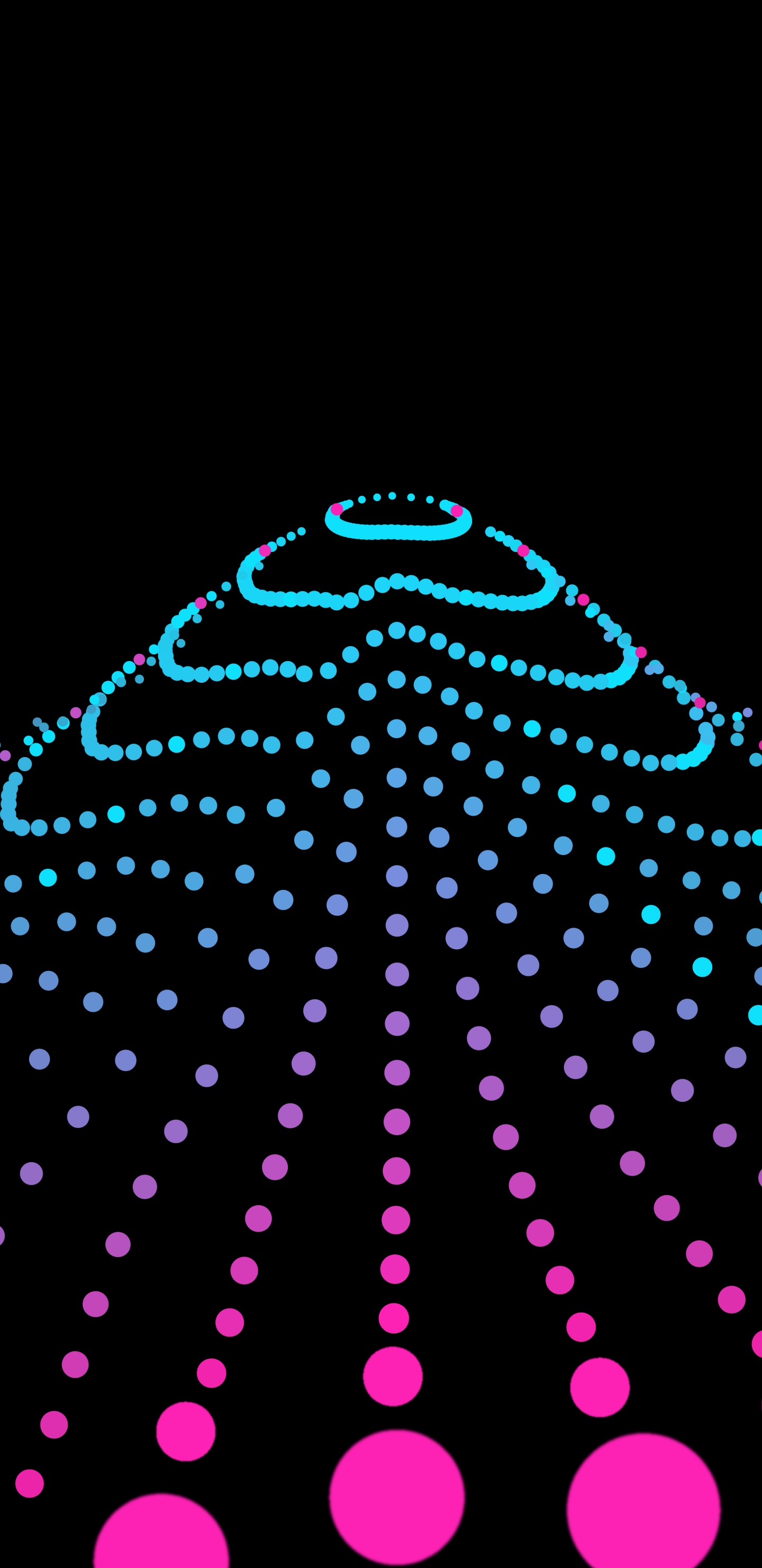 Cercle, Manche, Symétrie, de Teintes et de Nuances, Art. Wallpaper in 1440x2960 Resolution