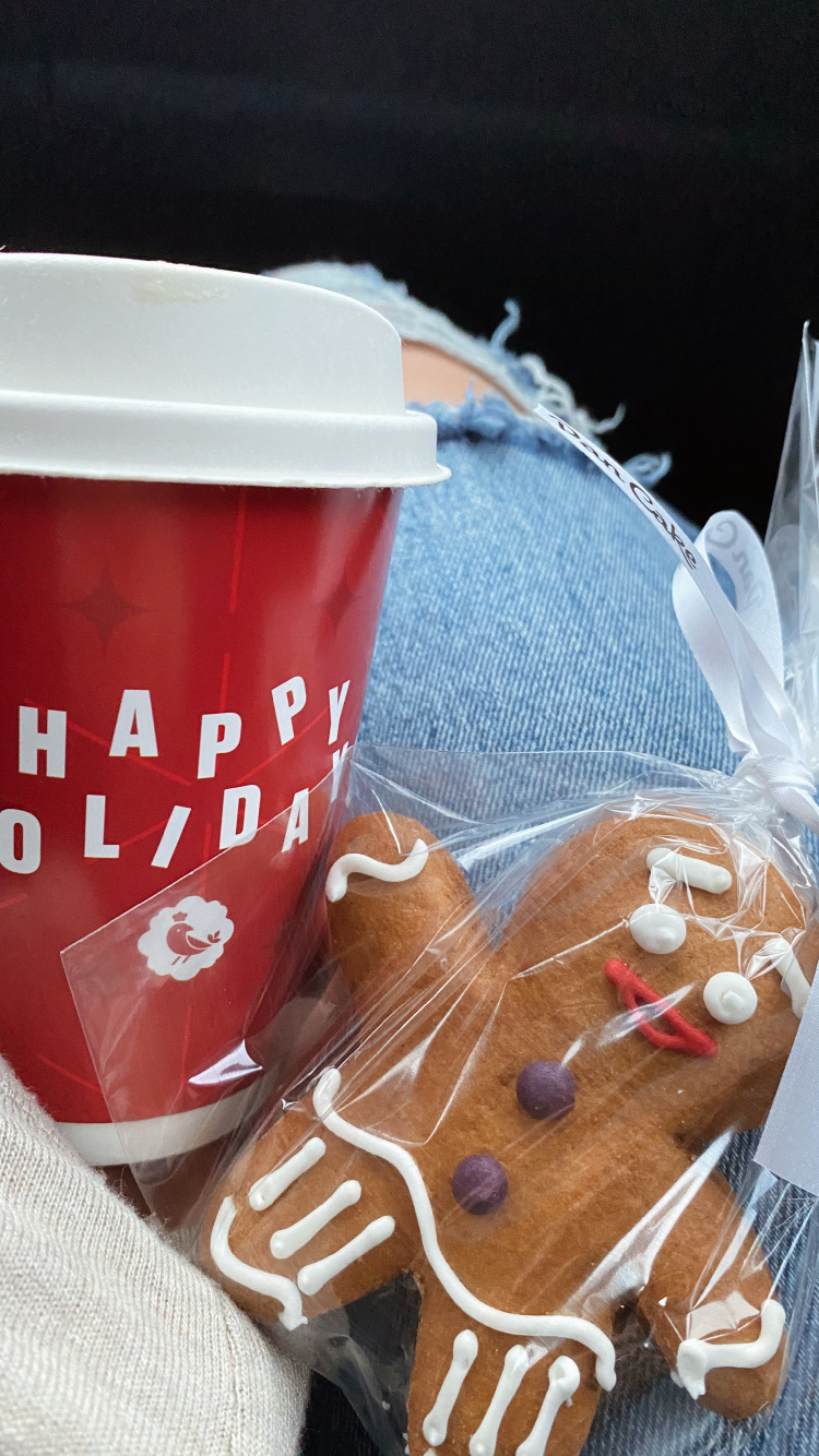 Cup, Schokolade, Lebkuchen, Kaffee, Kaffeetasse. Wallpaper in 750x1334 Resolution