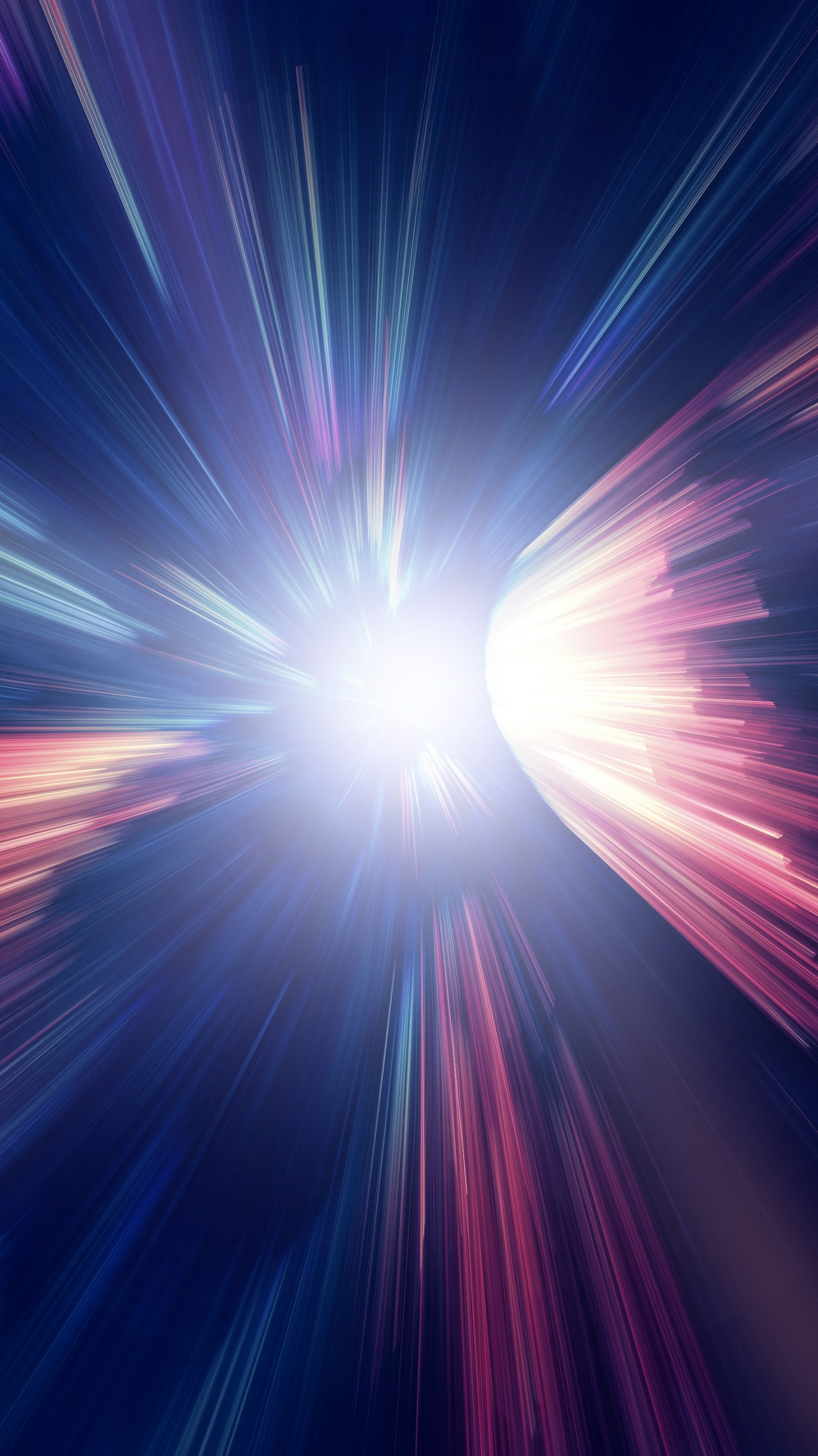 Blue Red and White Light. Wallpaper in 1440x2560 Resolution