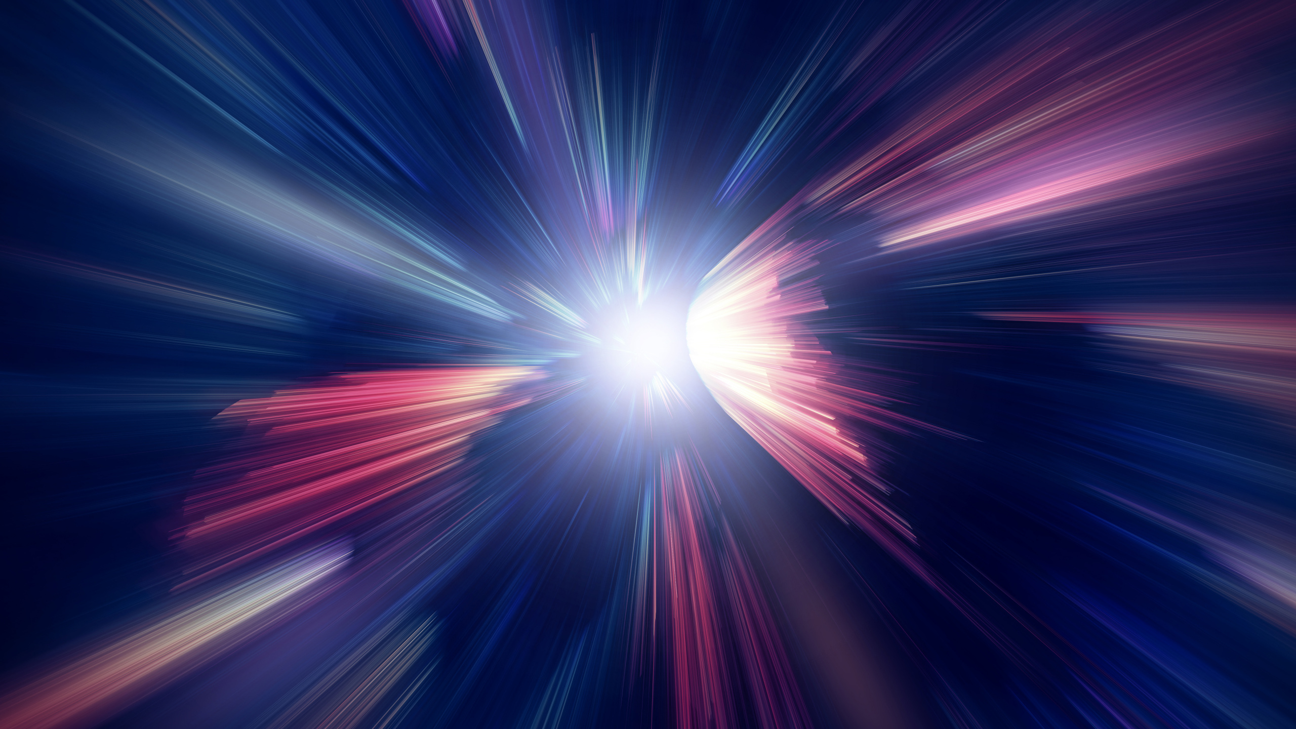 Blue Red and White Light. Wallpaper in 2560x1440 Resolution