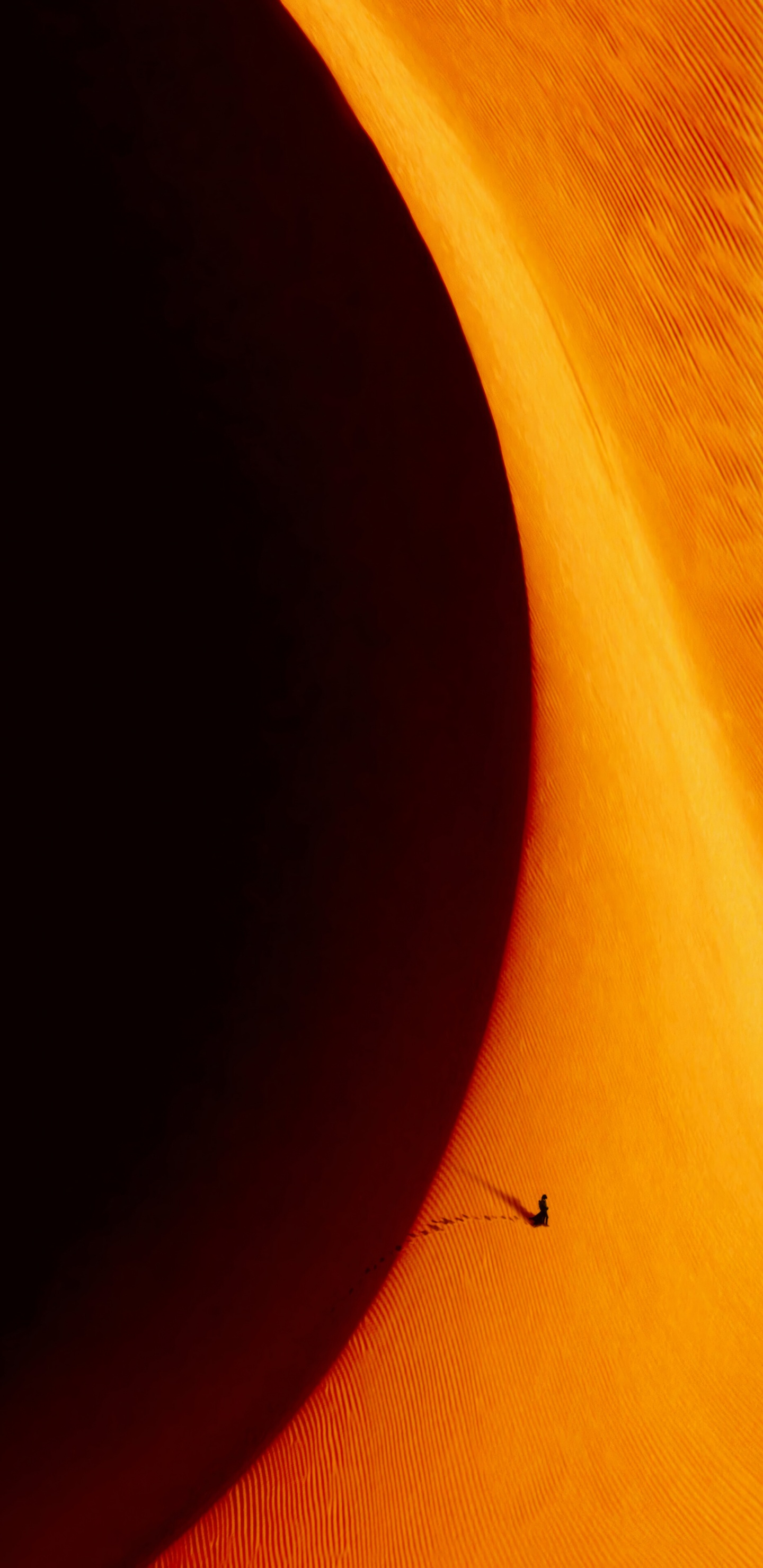 Affiche Sans Texte Des Dunes, Affiche, la Science-fiction, Affiche du Film., Brown. Wallpaper in 1440x2960 Resolution