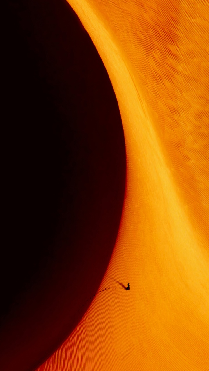 Dune Textless Poster, Poster, Science Fiction, Film Poster, Brown. Wallpaper in 720x1280 Resolution