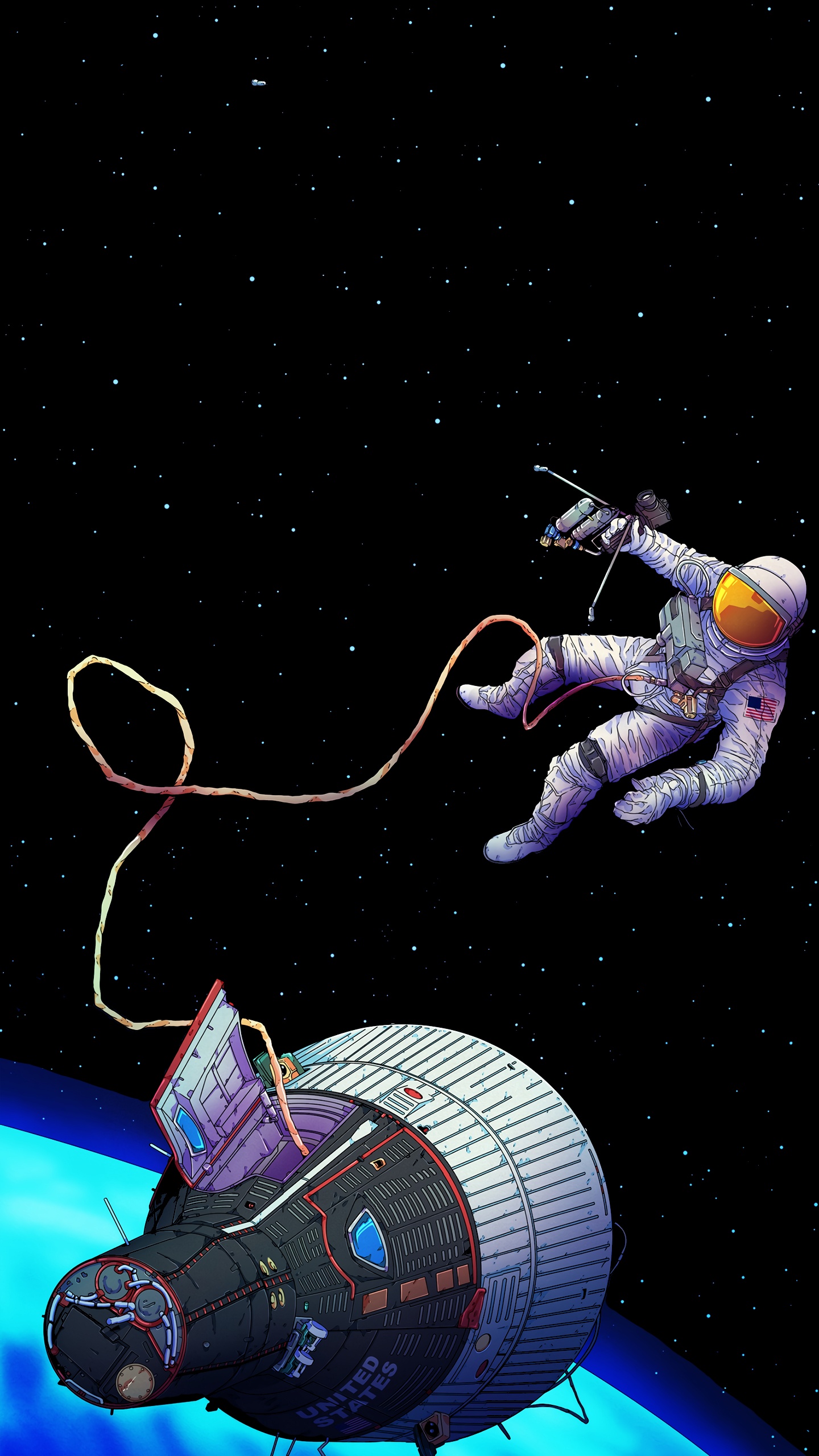 Cirque, Projet Gémeaux, Apollo 11, L'exploration de L'espace, Programme Apollo. Wallpaper in 1440x2560 Resolution