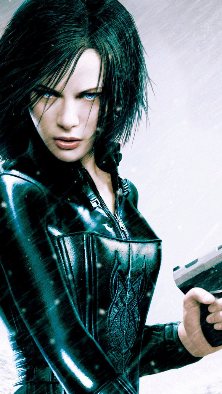 Woman in Black Leather Jacket Holding Black Semi Automatic Pistol. Wallpaper in 750x1334 Resolution