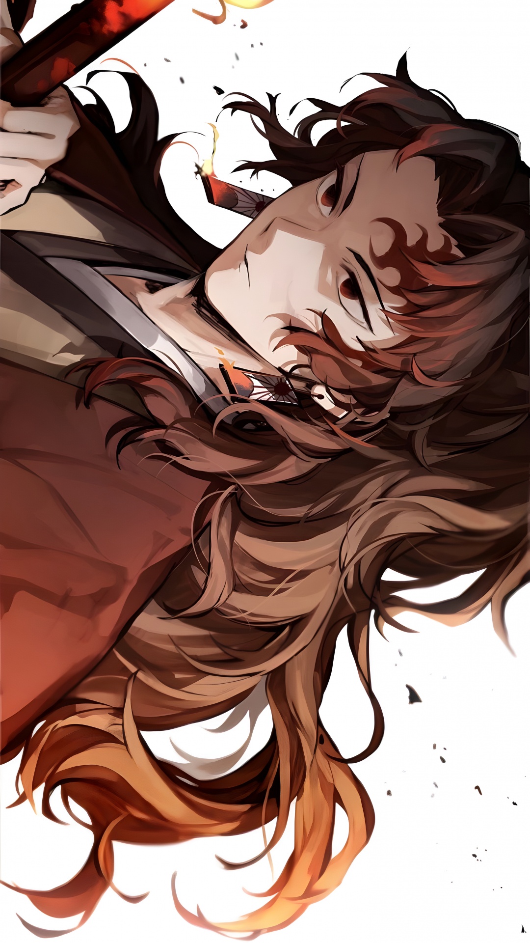 de Dibujos Animados, Asesino de Demonios Kimetsu no Yaiba, Giyu Tomioka, Manga, Akihito Kanbara. Wallpaper in 1080x1920 Resolution