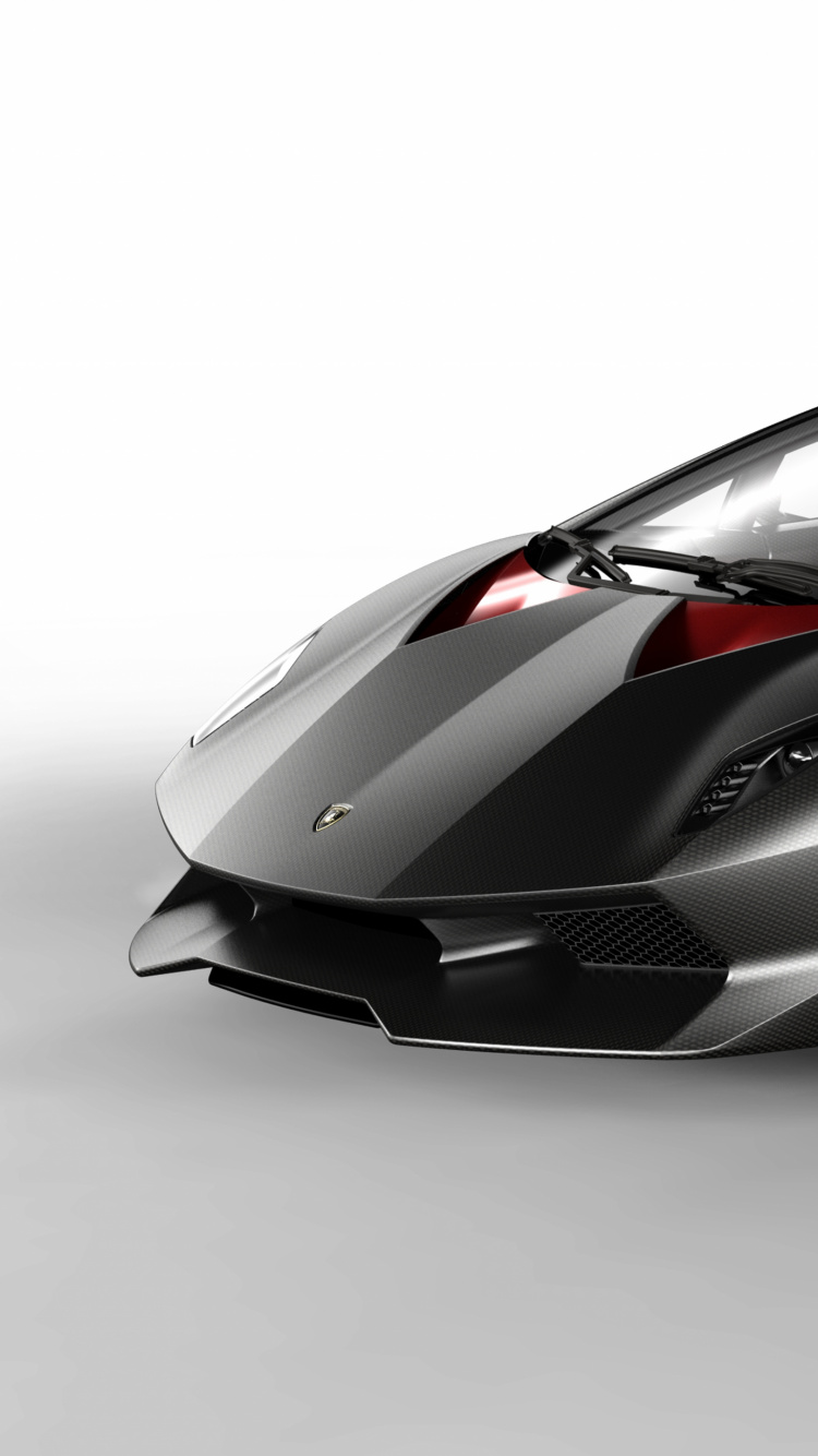 Black Porsche 911 on White Background. Wallpaper in 750x1334 Resolution