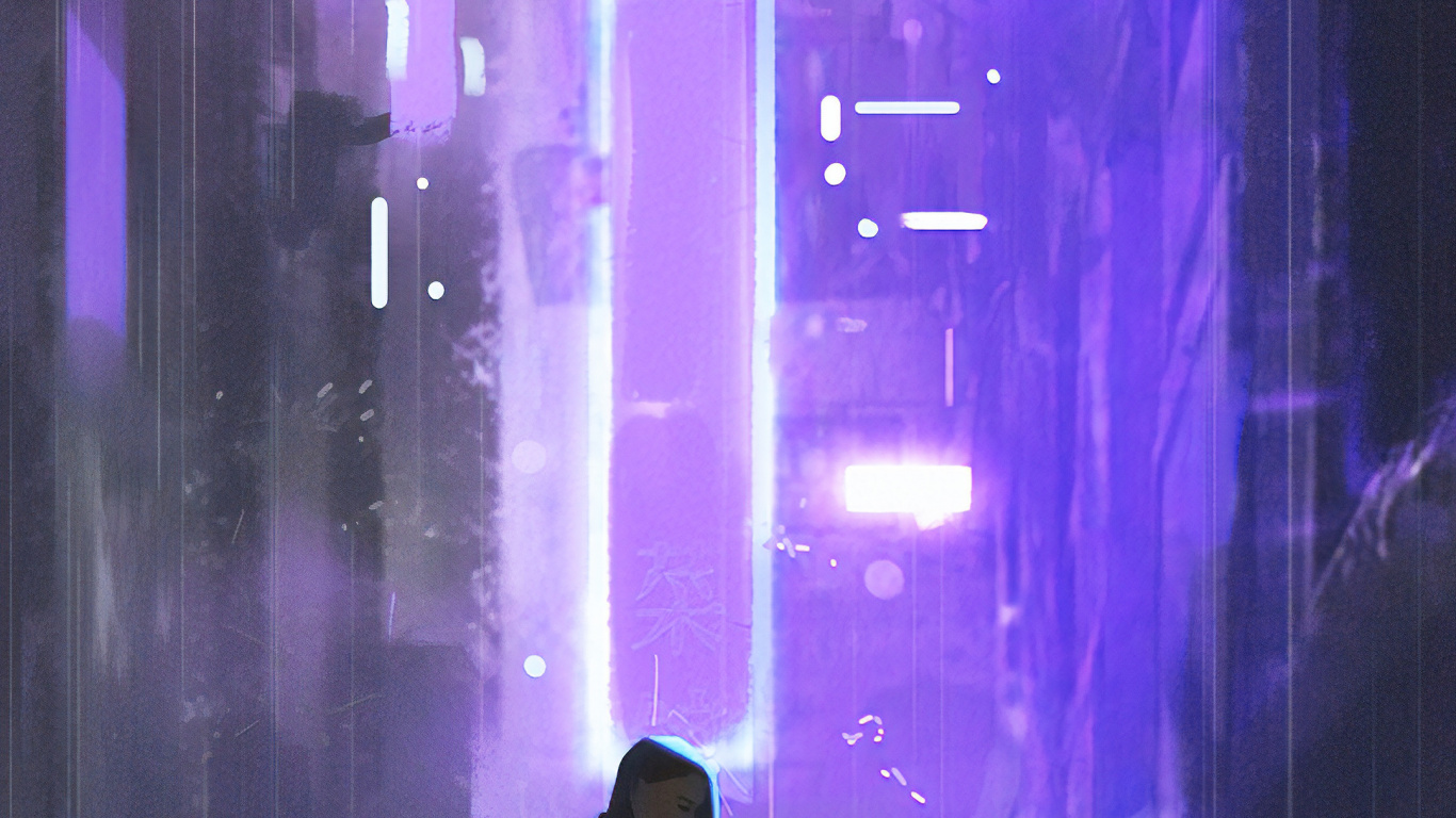 Neon-Skateboard, Skateboard, Skateboarden, Kunst, Purpur. Wallpaper in 1366x768 Resolution