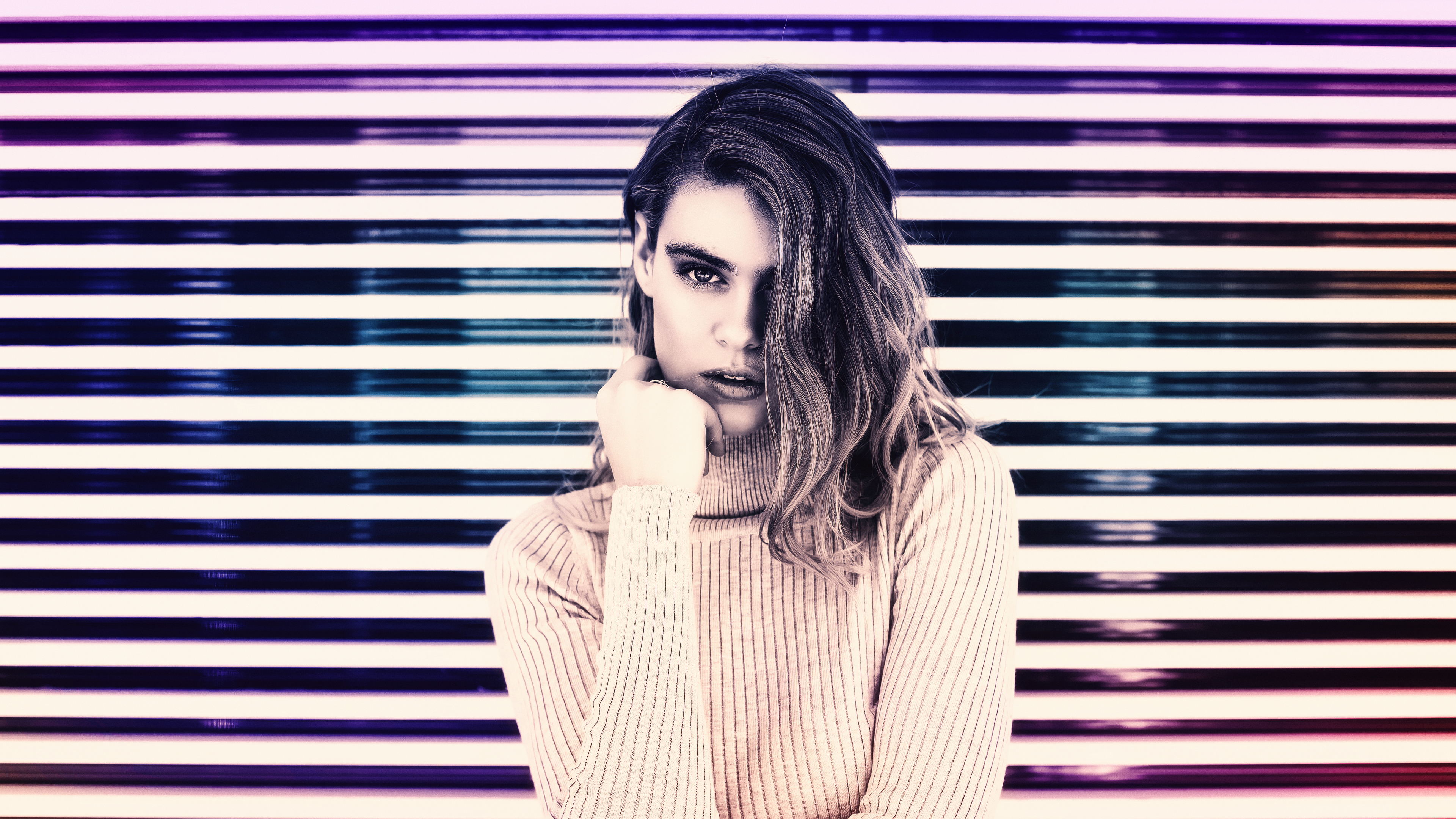 Shoulder, Beauty, Lyrics, Remix, Lip. Wallpaper in 3840x2160 Resolution