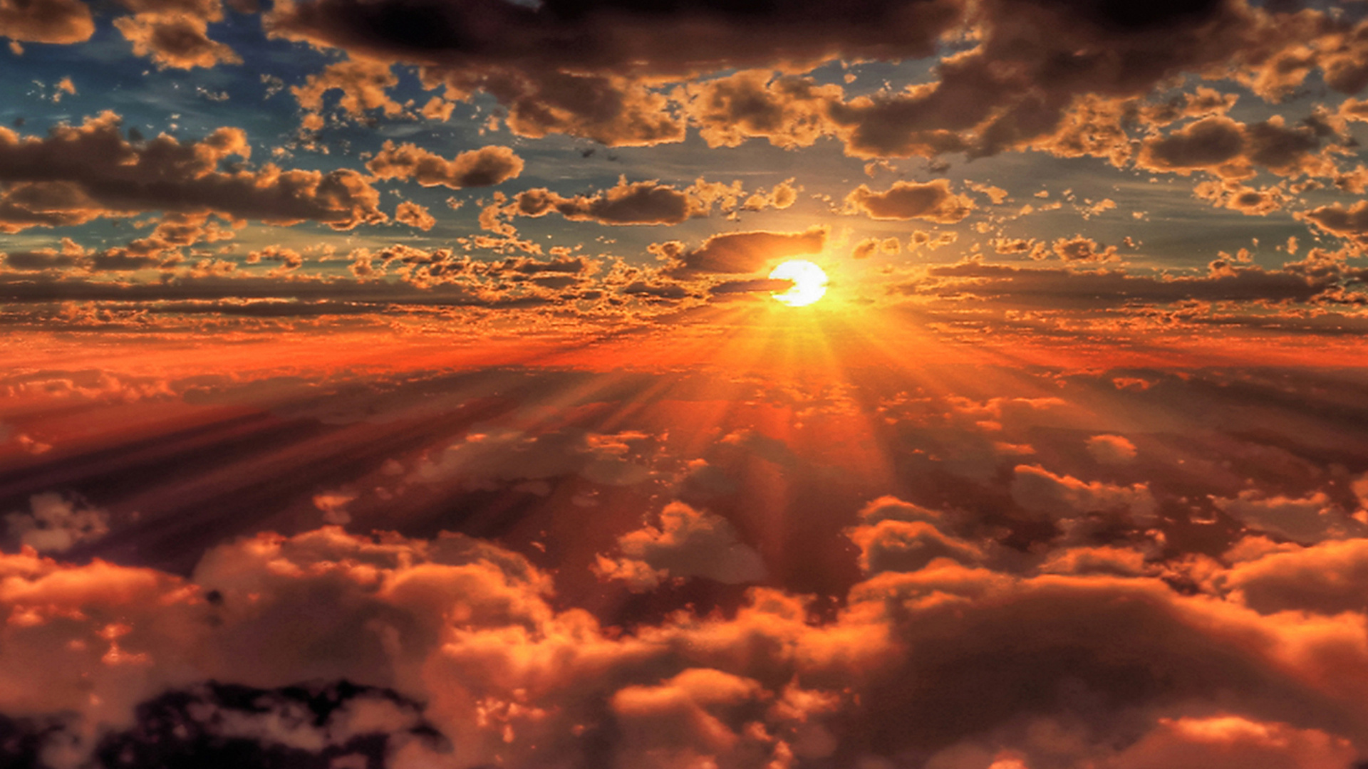 Sun Covered by Clouds During Daytime. Wallpaper in 1920x1080 Resolution
