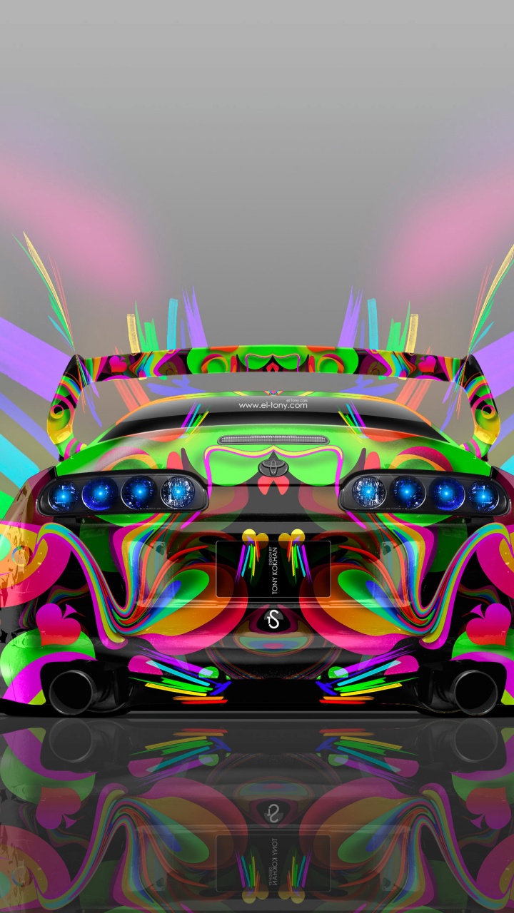 Green Purple and Pink Led Light. Wallpaper in 720x1280 Resolution