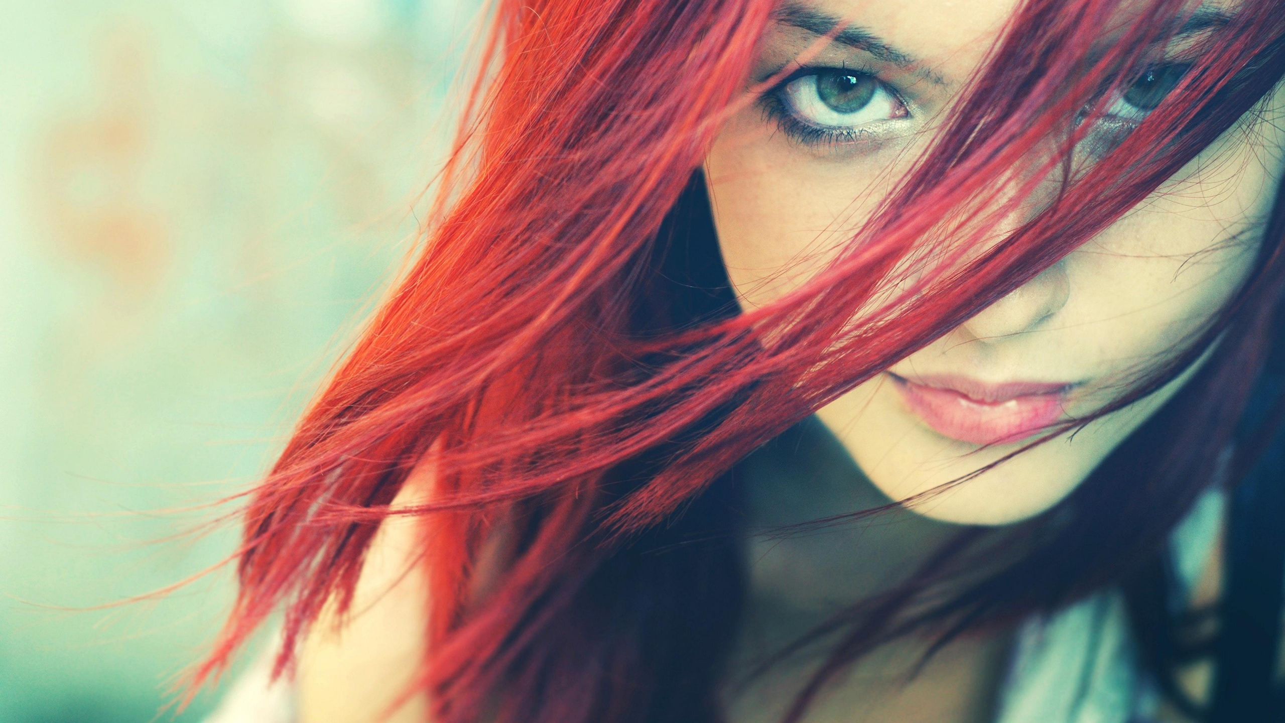 Rote Haare, Haar, Gesicht, Lippe, Augenbraue. Wallpaper in 2560x1440 Resolution