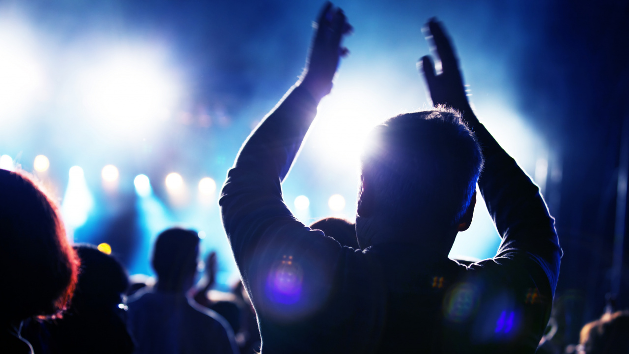 Concert, Crowd, Entertainment, Performance, People. Wallpaper in 1280x720 Resolution