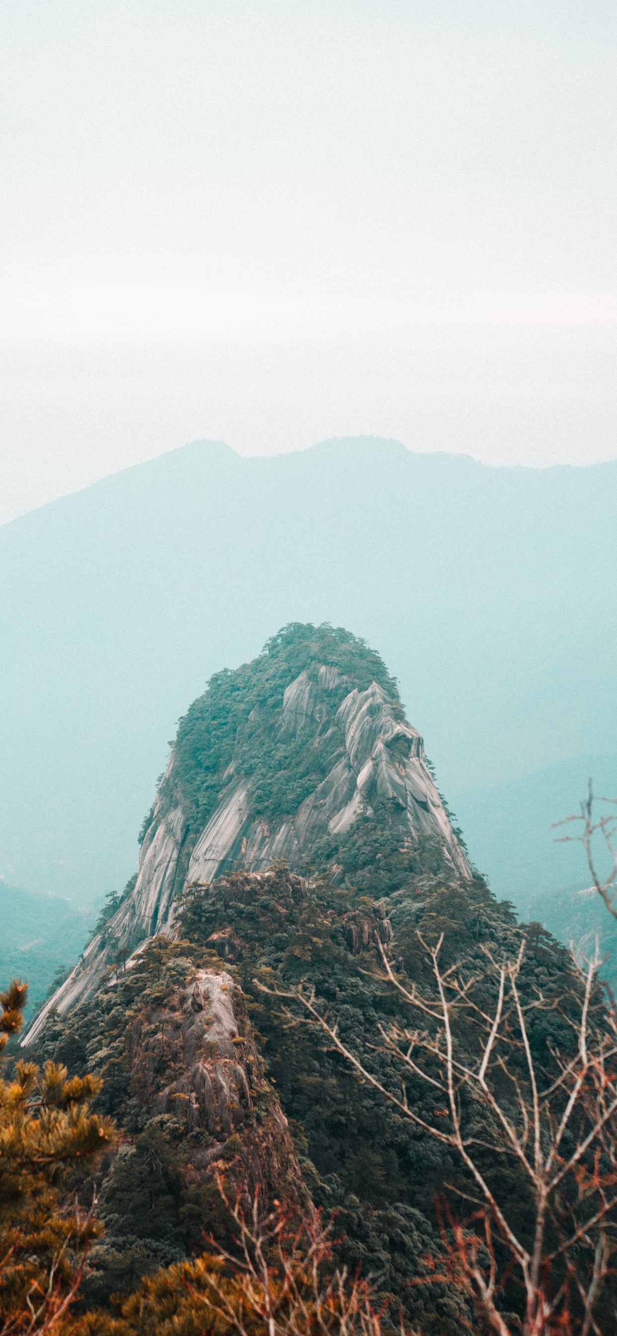 Mountain, Mountain Range, Ridge, Mountainous Landforms, Hill Station. Wallpaper in 1242x2688 Resolution