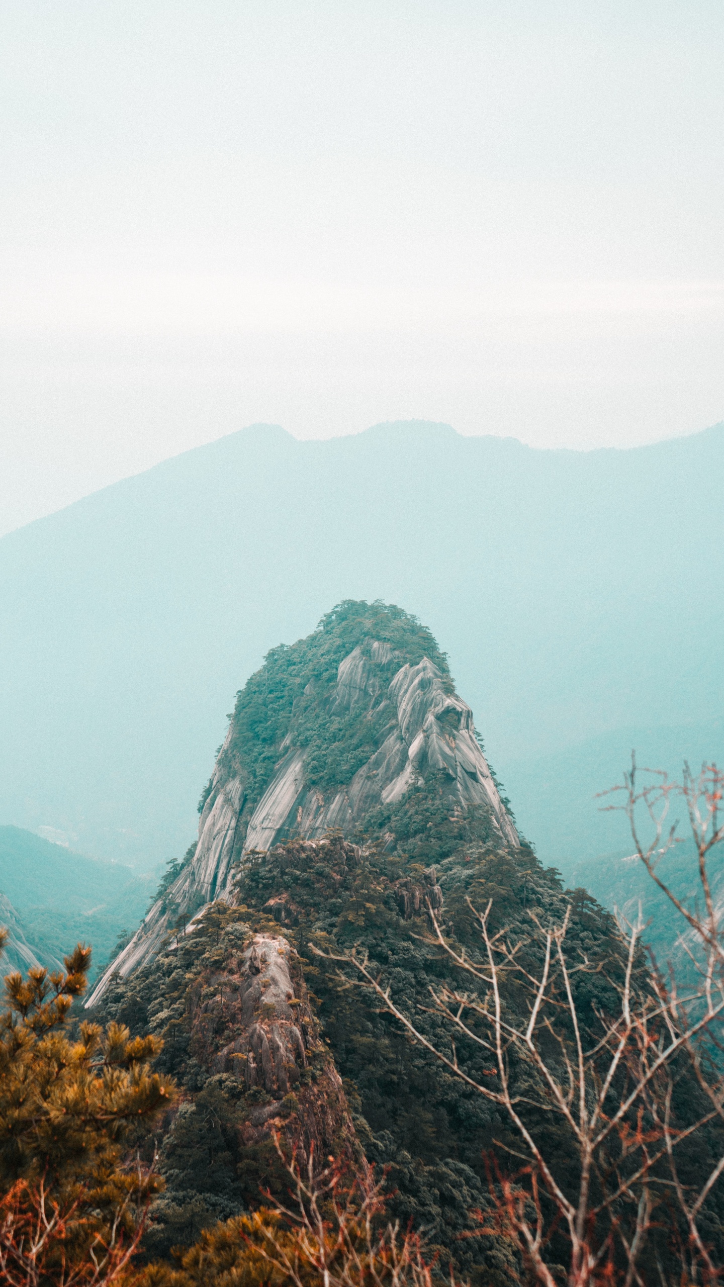 Mountain, Mountain Range, Ridge, Mountainous Landforms, Hill Station. Wallpaper in 1440x2560 Resolution