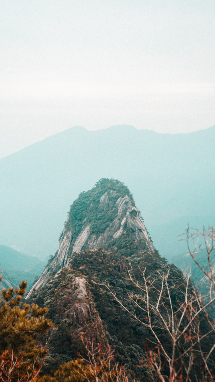 Mountain, Mountain Range, Ridge, Mountainous Landforms, Hill Station. Wallpaper in 750x1334 Resolution