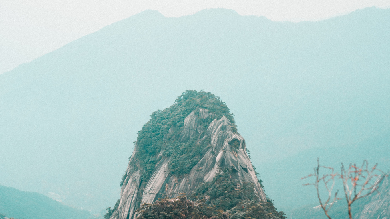 山脉, 多山的地貌, 山站, 高地, 性质 壁纸 1366x768 允许