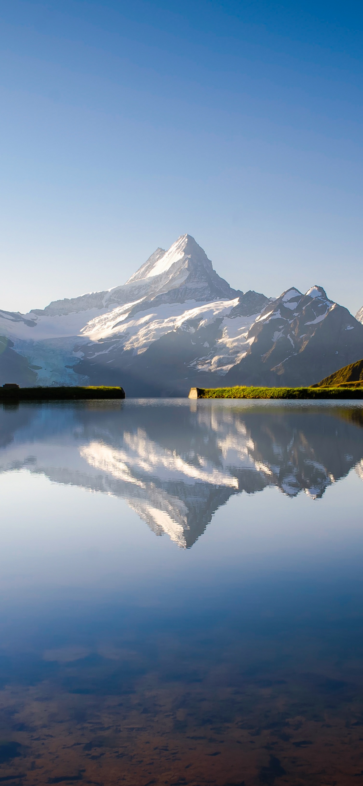 Bachalpsee, Schynige Platte, Bergkette, Natur, Wasser. Wallpaper in 1242x2688 Resolution