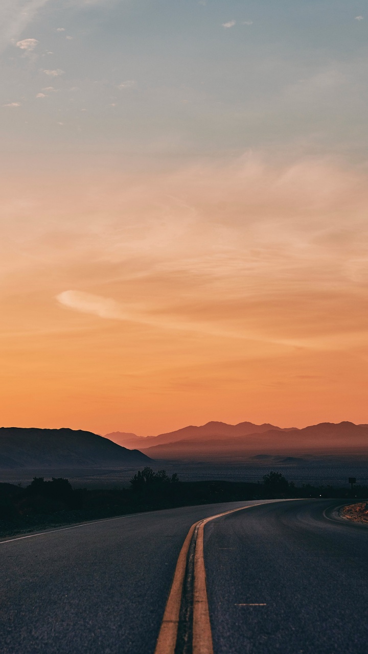 Lieder Vom Rad, Cloud, Afterglow, Naturlandschaft, Gewässer. Wallpaper in 720x1280 Resolution