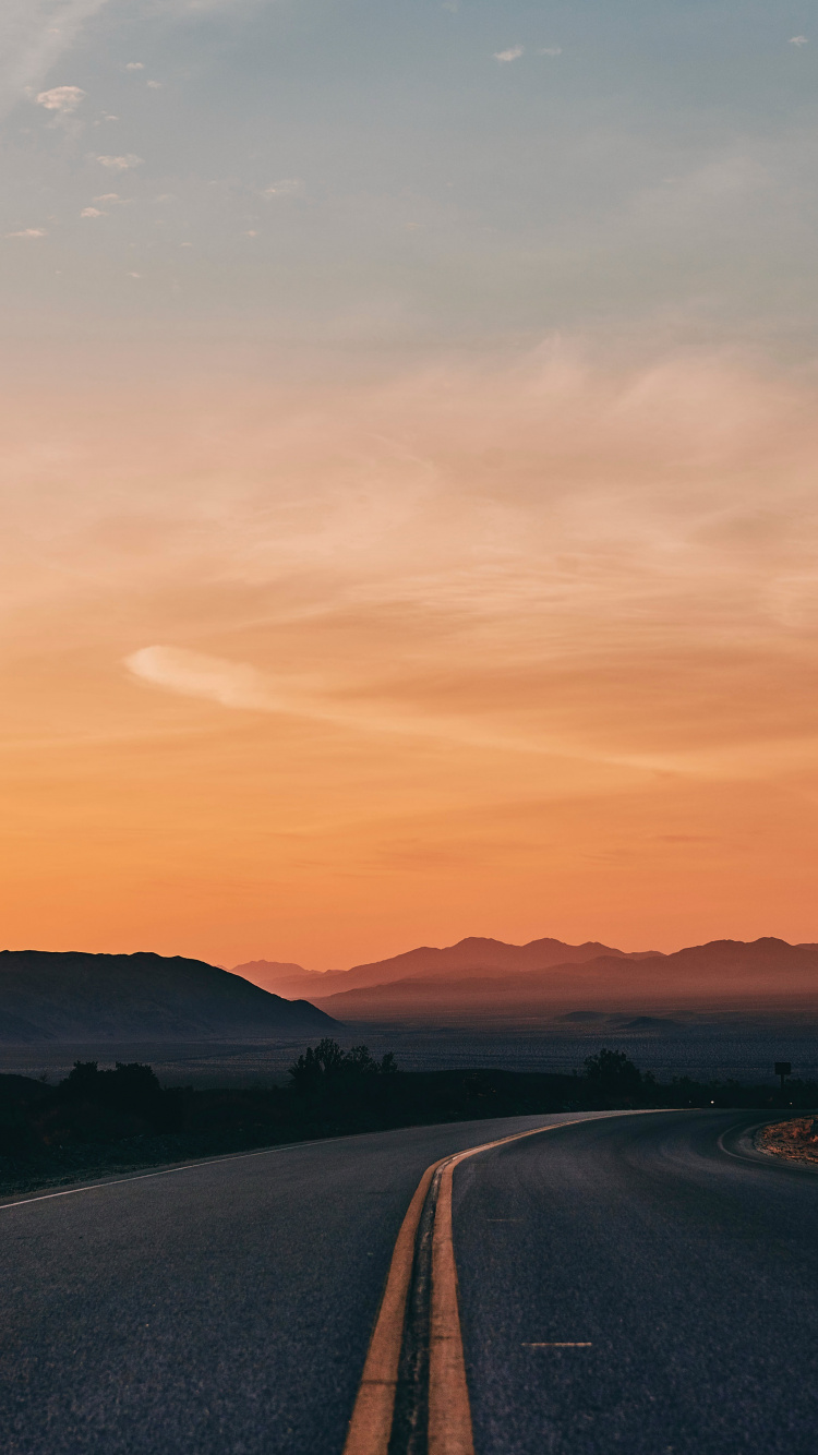 Lieder Vom Rad, Cloud, Afterglow, Naturlandschaft, Gewässer. Wallpaper in 750x1334 Resolution