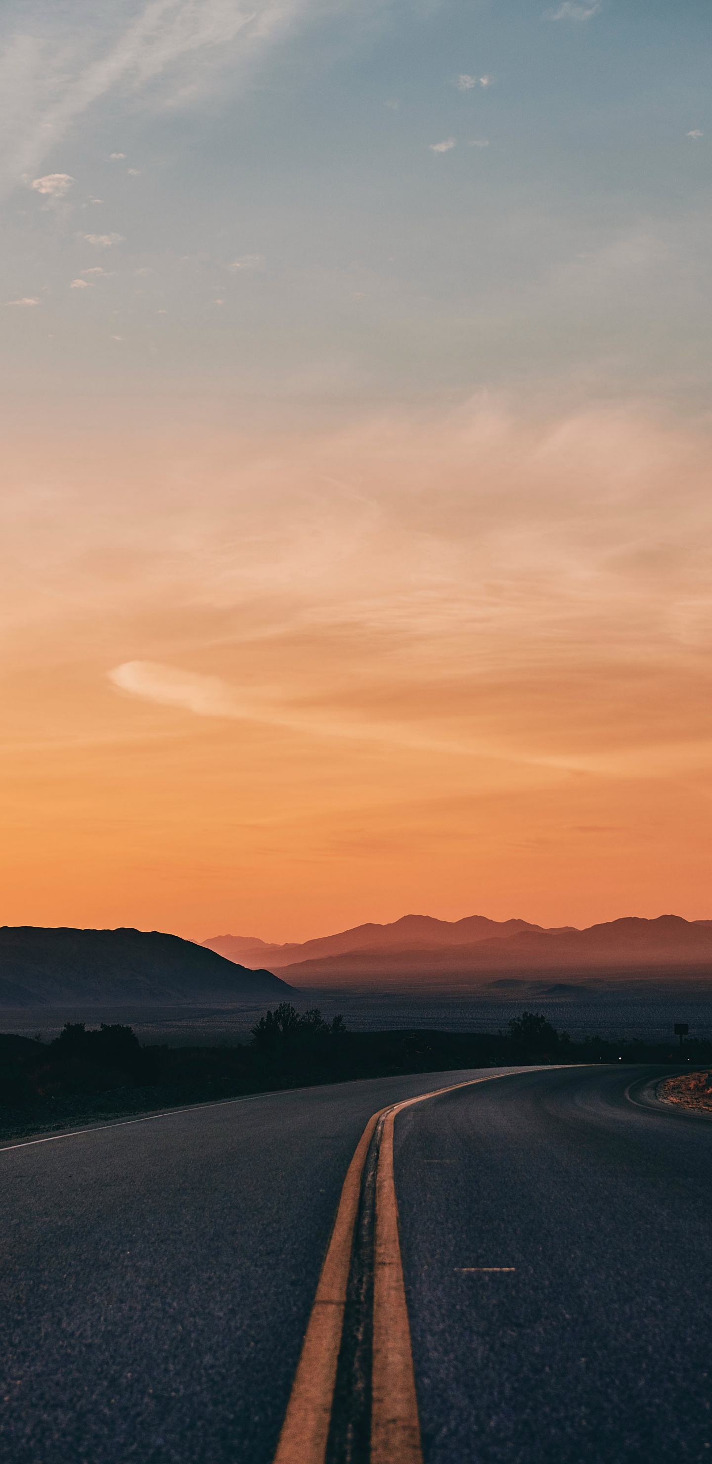 Songs From The Wheel, Cloud, Afterglow, Natural Landscape, Mountain. Wallpaper in 1440x2960 Resolution