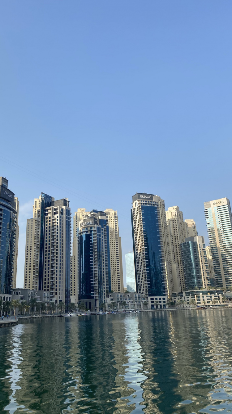 Dubaï, Tour de Bloc, la Journée, Copropriété, Propriété. Wallpaper in 750x1334 Resolution