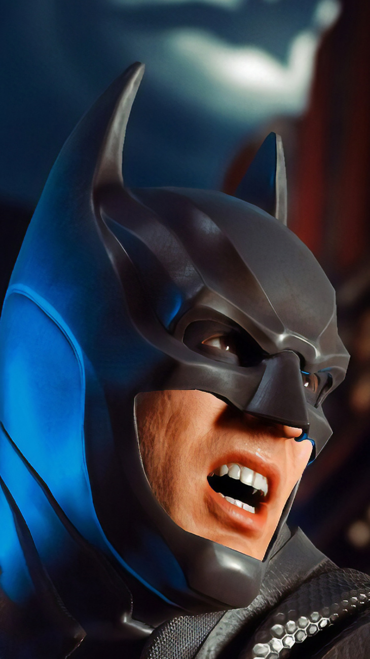 Injustice 2, Batman, Superhero, Justice League, Supervillain. Wallpaper in 750x1334 Resolution