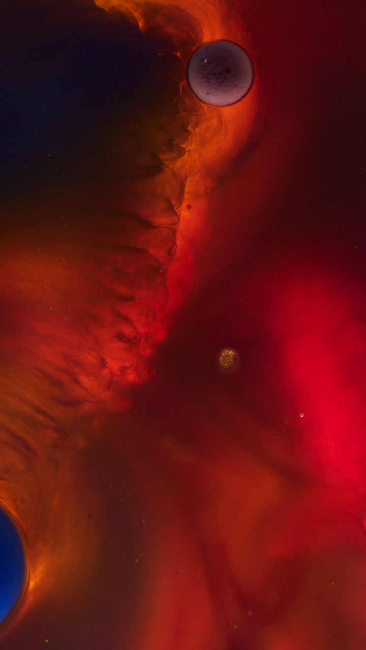 Huawei, Huawei HarmonyOS 2.0, 气氛, 智能手机, 色彩 壁纸 720x1280 允许