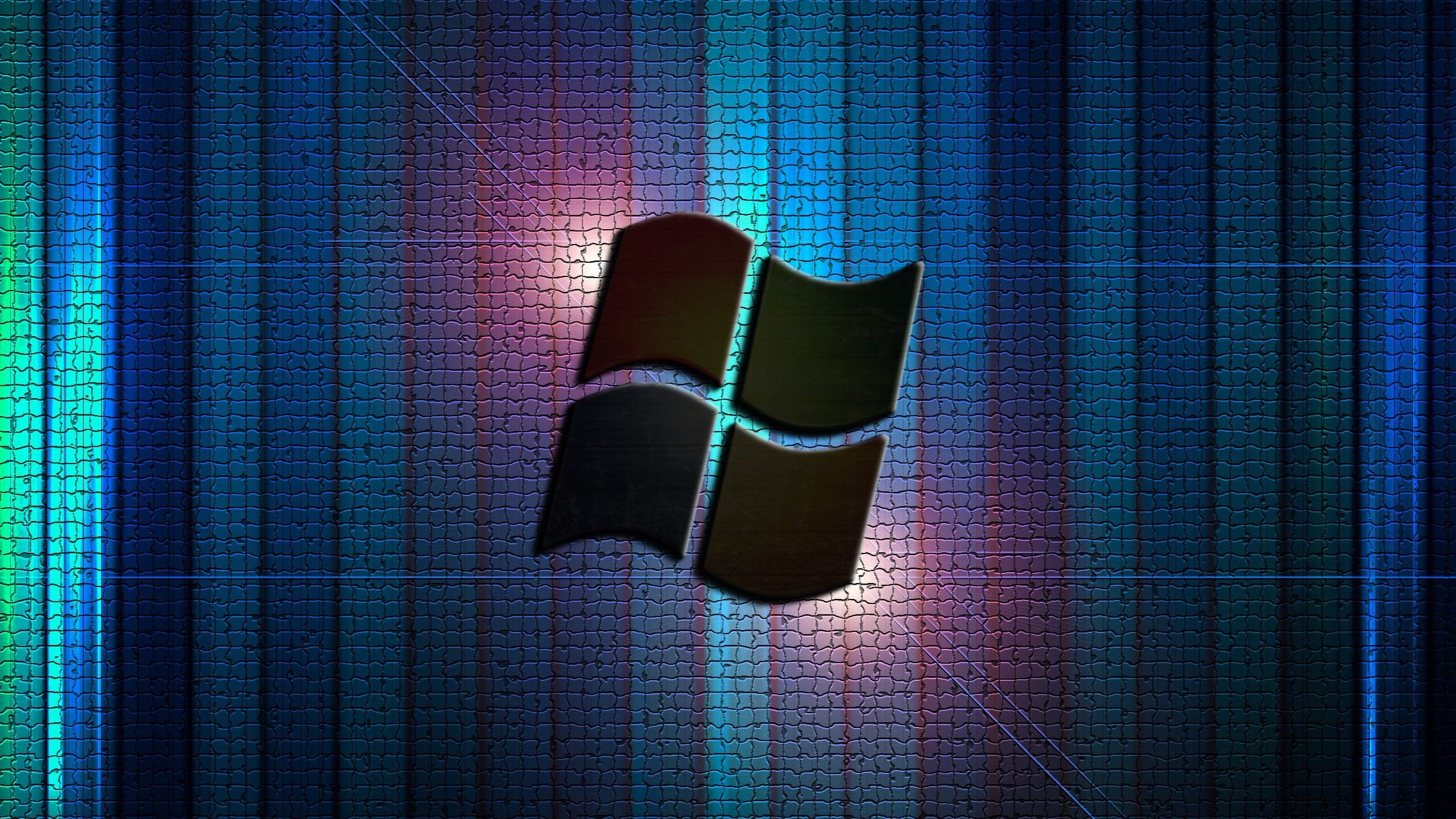 Windows10, Microsoft Windows, Windows7, 光, 电蓝色的 壁纸 2560x1440 允许