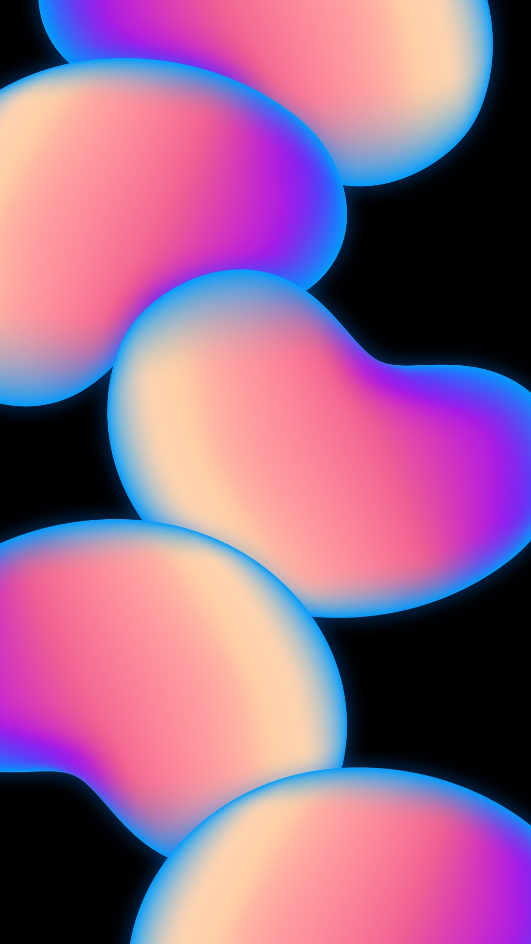 Licht, Farbigkeit, Azure, Orange, Magenta. Wallpaper in 1080x1920 Resolution