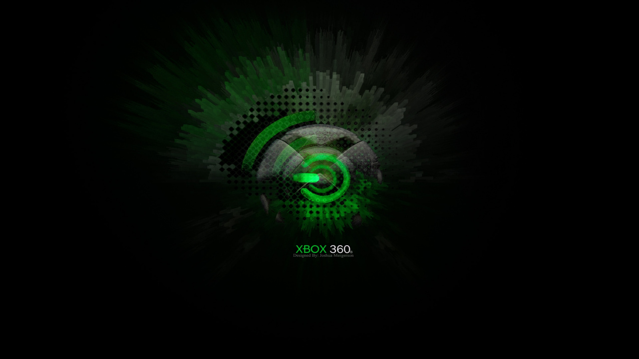 Xbox 360, Xbox, Verde, Circulo, Diseño Gráfico. Wallpaper in 1280x720 Resolution
