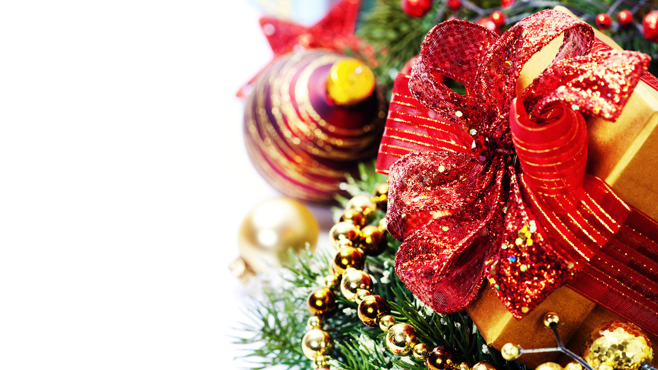 Le Jour De Noël, Ornement de Noël, Nouvelle Année, Décoration de Noël, Tradition. Wallpaper in 1280x720 Resolution