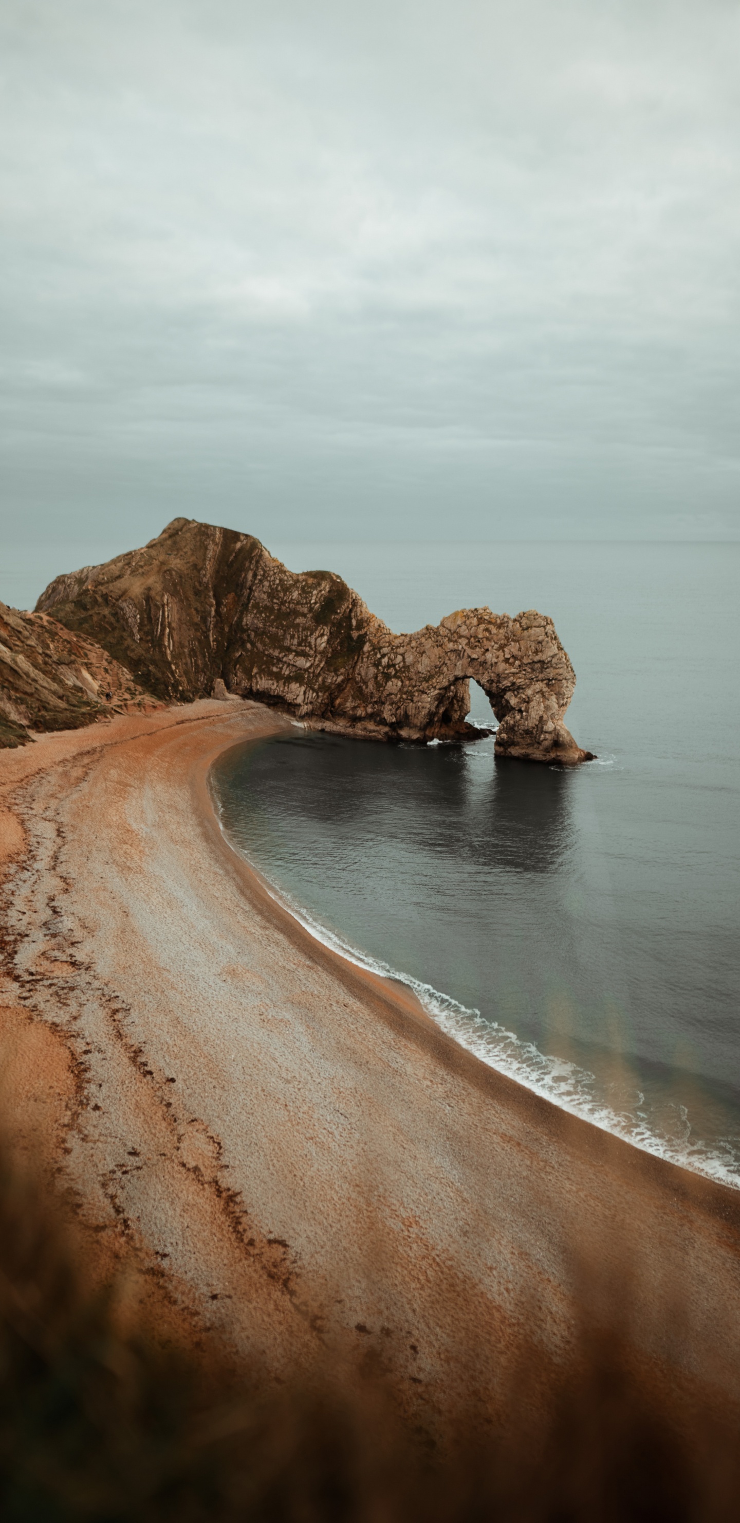 Sea, Coast, Cliff, Natural Landscape, Wave. Wallpaper in 1440x2960 Resolution