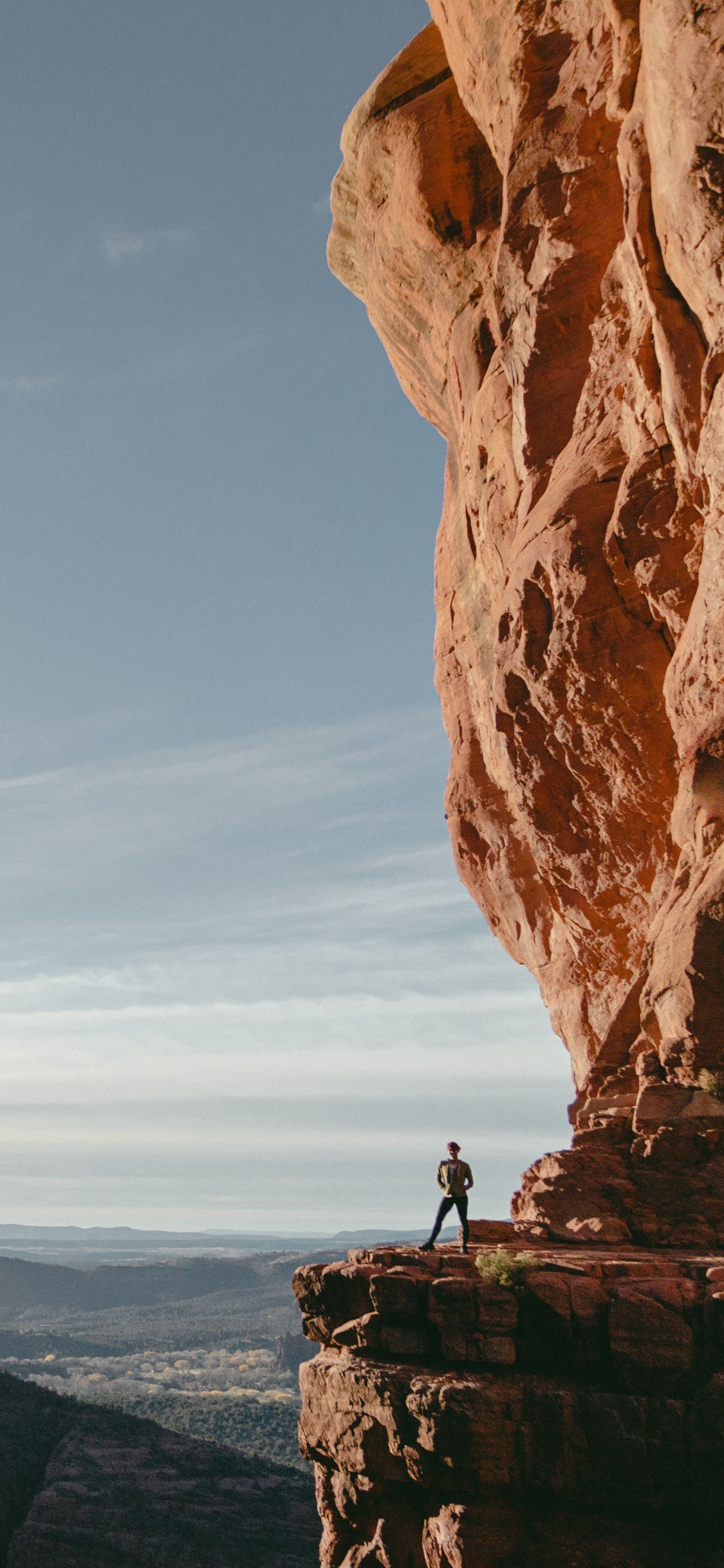 Cathedral Rock, Cliff, Rock, Formation, Arch. Wallpaper in 1125x2436 Resolution